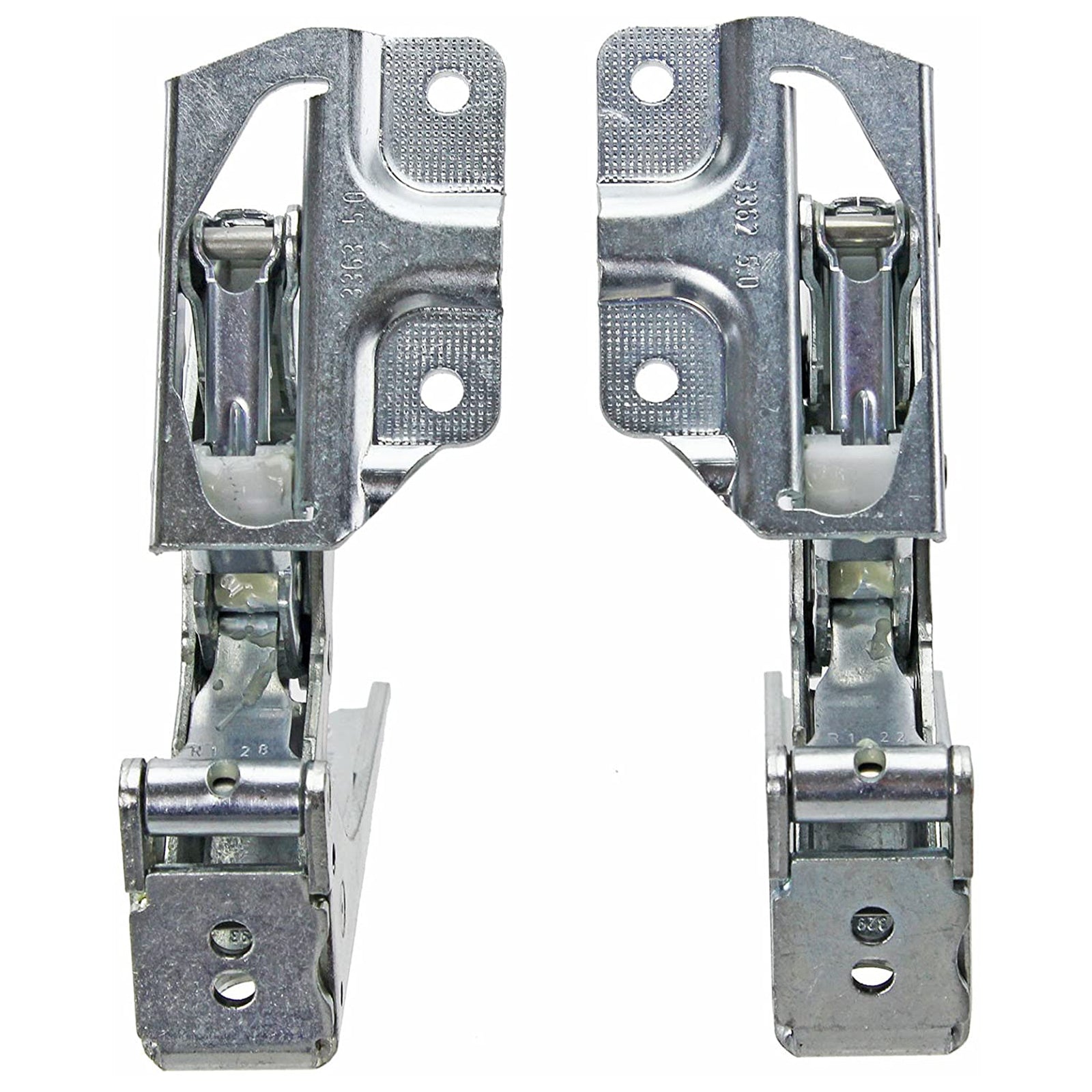 Door Hinge Set for STOVES Fridge Freezer - 3363 3362 5.0 41,5 Integrated Left and Right Hinges Pair
