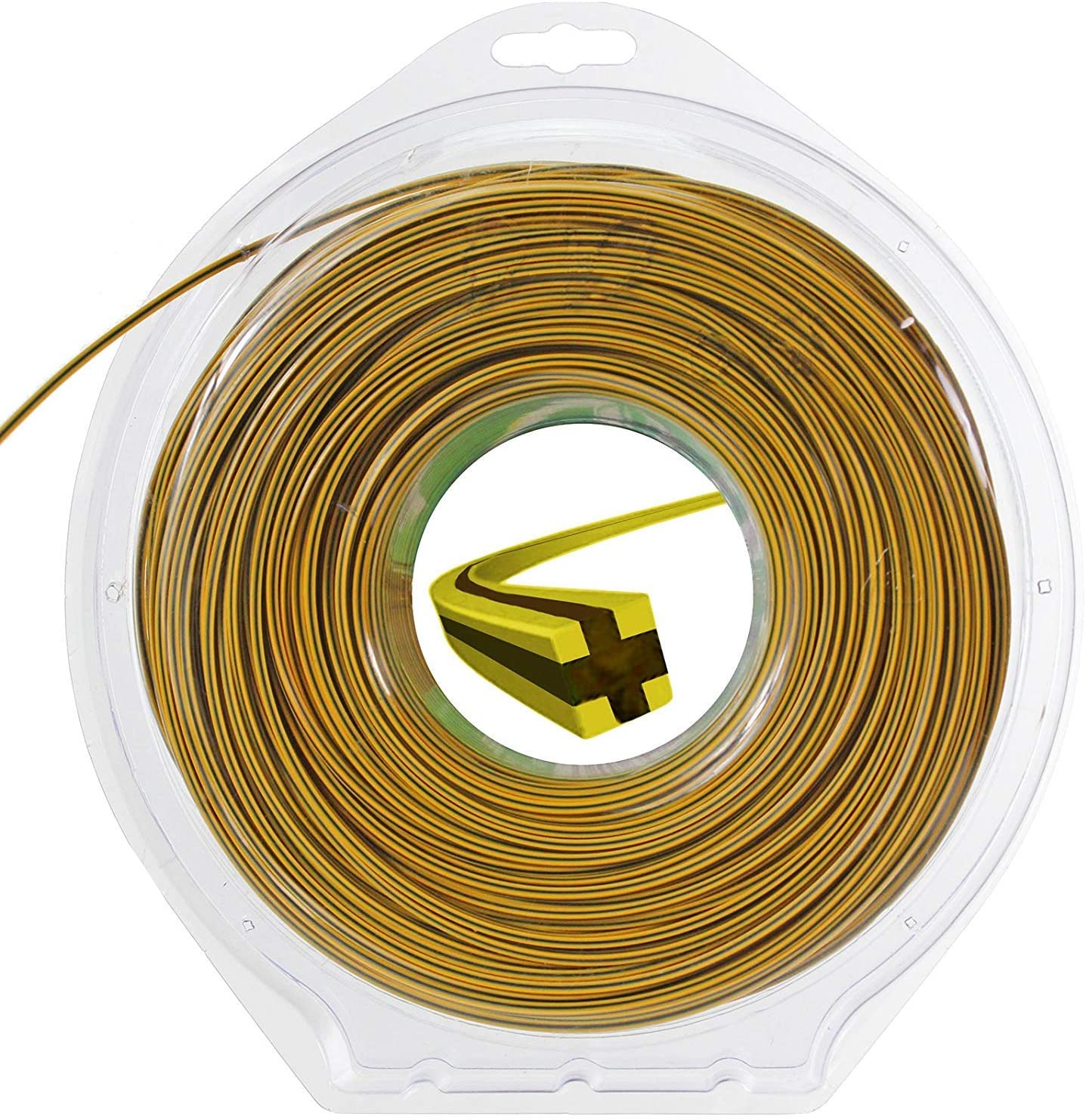 UNIVERSAL Dual Line Manual Feed Head with Bolts + 2 x 80m Dual Core Refill for Strimmer/Trimmer/Brushcutter