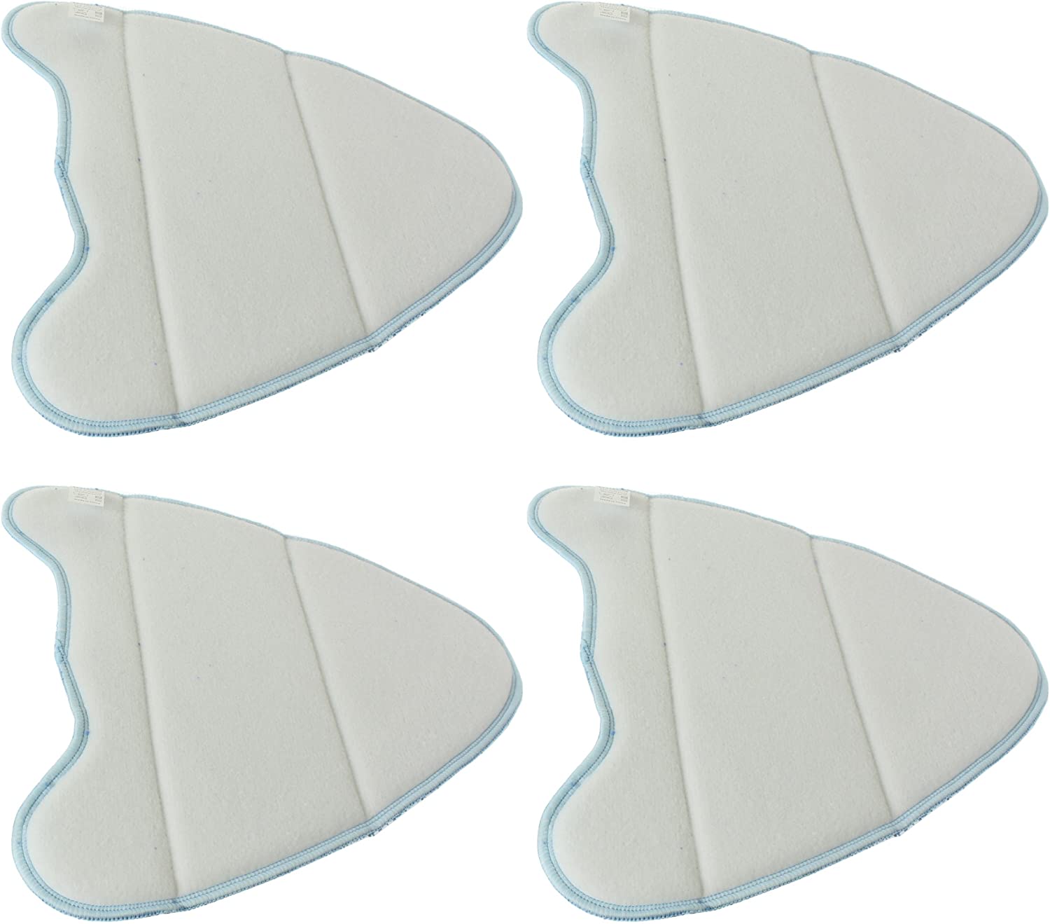 Microfibre Cleaning Pads for Holme HDSM4001 Steam Cleaner Mops (Pack of 4)