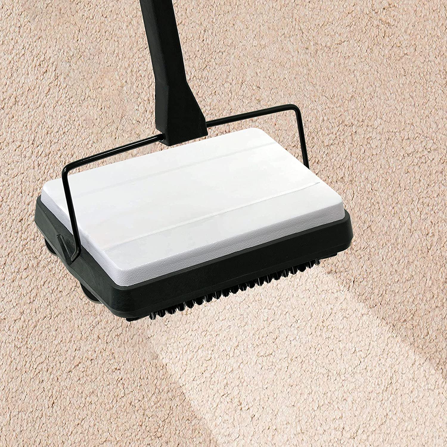 Manual Floor Sweeper Broom Carpet Hard Floors Lightweight Cleaning Brush Sweeping