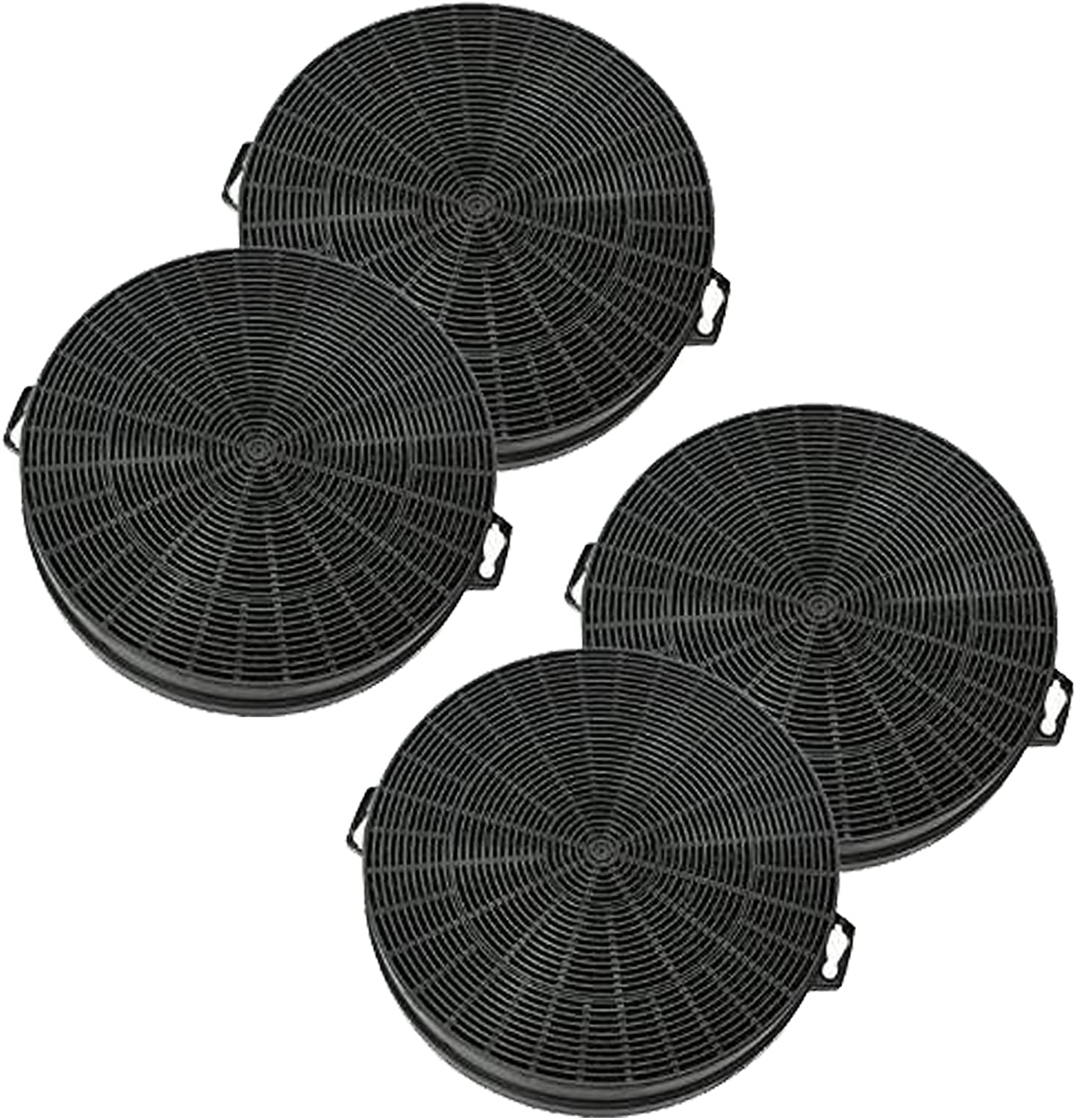 Carbon Charcoal Filter for NEFF Cooker Hoods/Kitchen Vents D86 D87 D89 (Pack of 4)