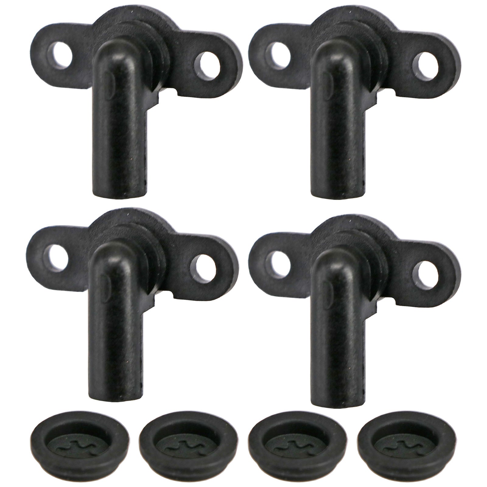 Pressure Relief Device for TRITON Electric Shower PRD + Burst Disc Seal Black x 4