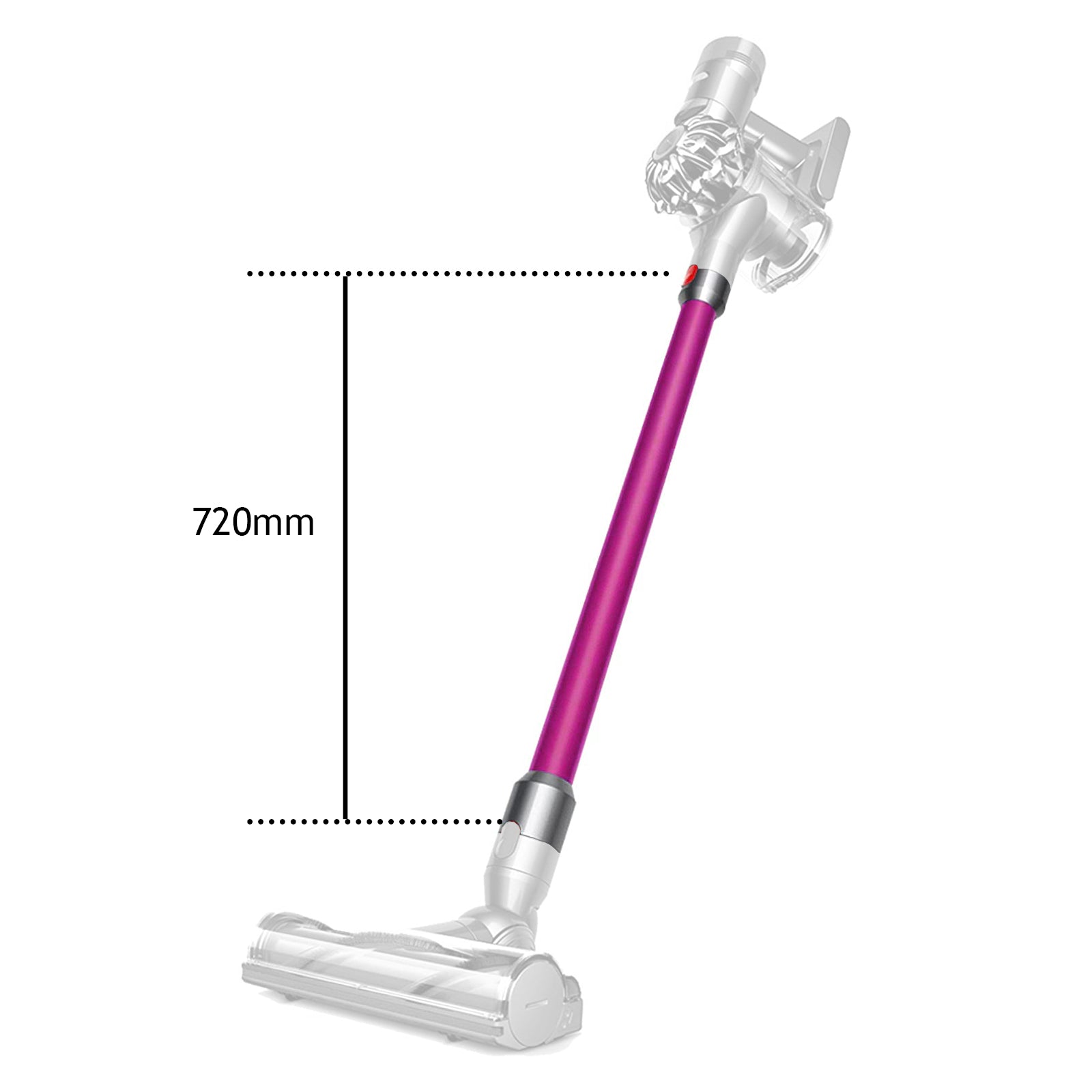 DYSON Fuchsia Rod Wand V7 V8 Absolute V8 Animal V10 SV11 Cordless Vacuum Cleaner
