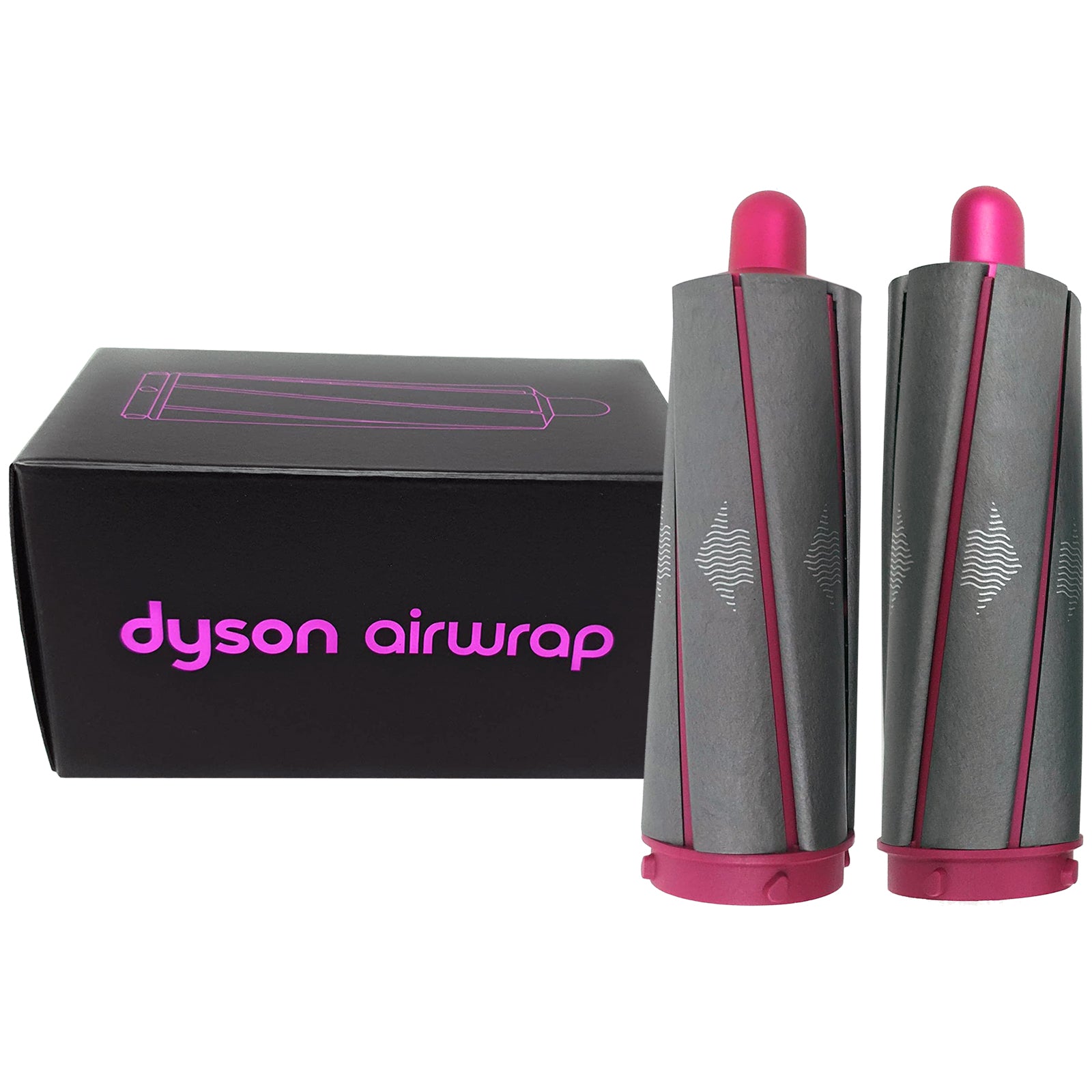 DYSON Airwrap™ HS01 Hair Styler 40mm Short Barrels (Nickel / Fuchsia) 969470-01