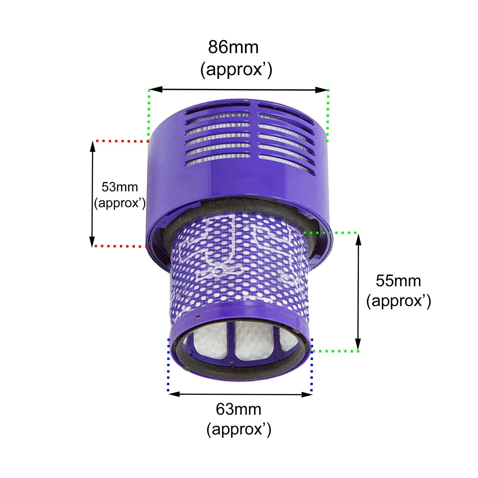 DYSON V11 Motor Body SV15 SV17 GENUINE Click-in Animal Vacuum 970437-01 + Filter