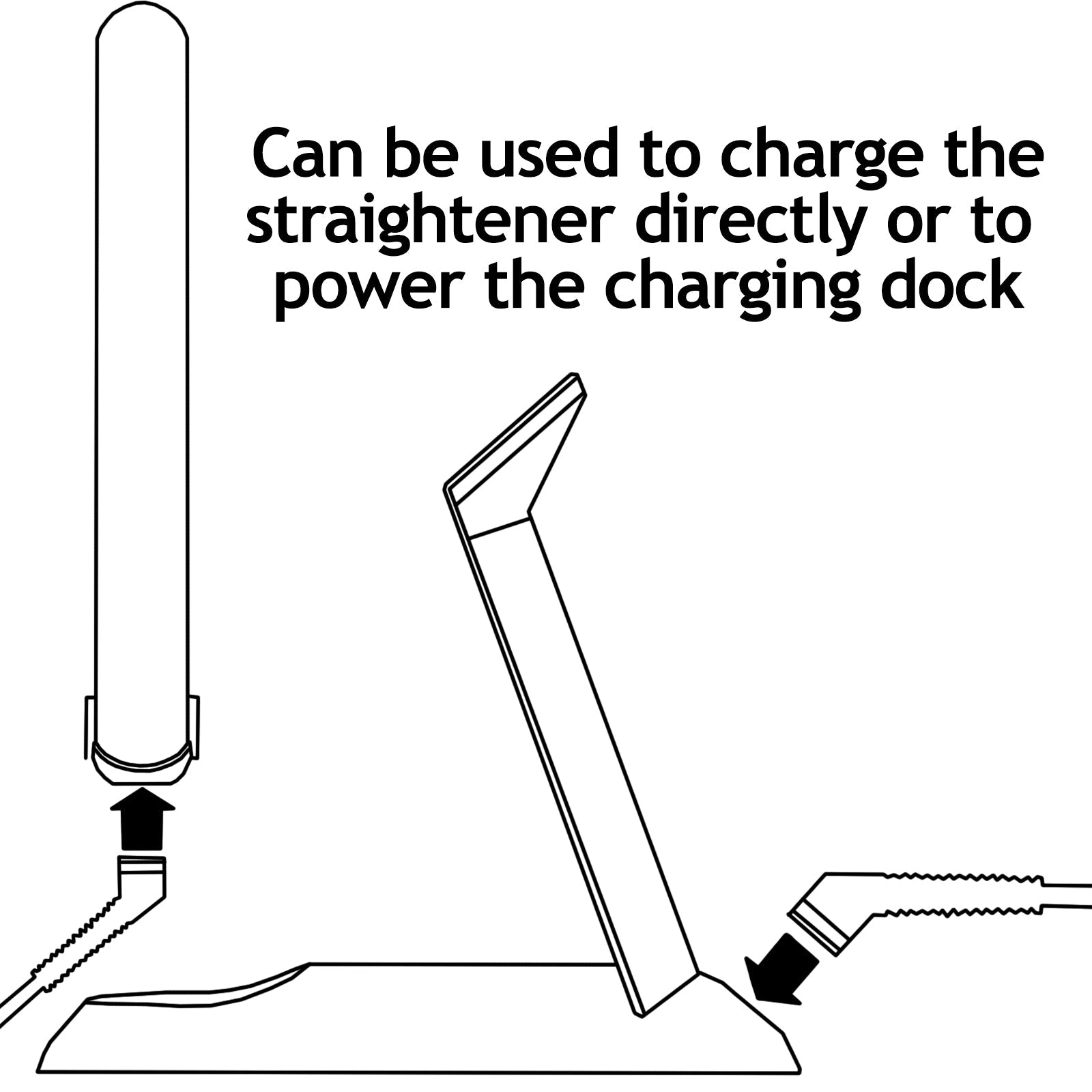 DYSON Corrale™ HS03 Straightener Magnetic 360 Charger Charging Cable (4.2m)