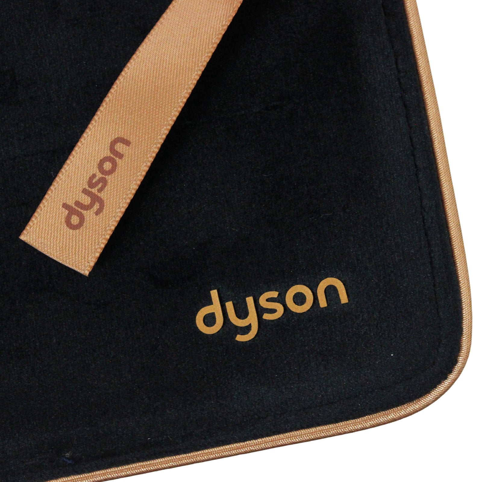 DYSON Corrale™ HS03 Straightener Heat Resistant Travel Pouch Bag (Black, Bronze)