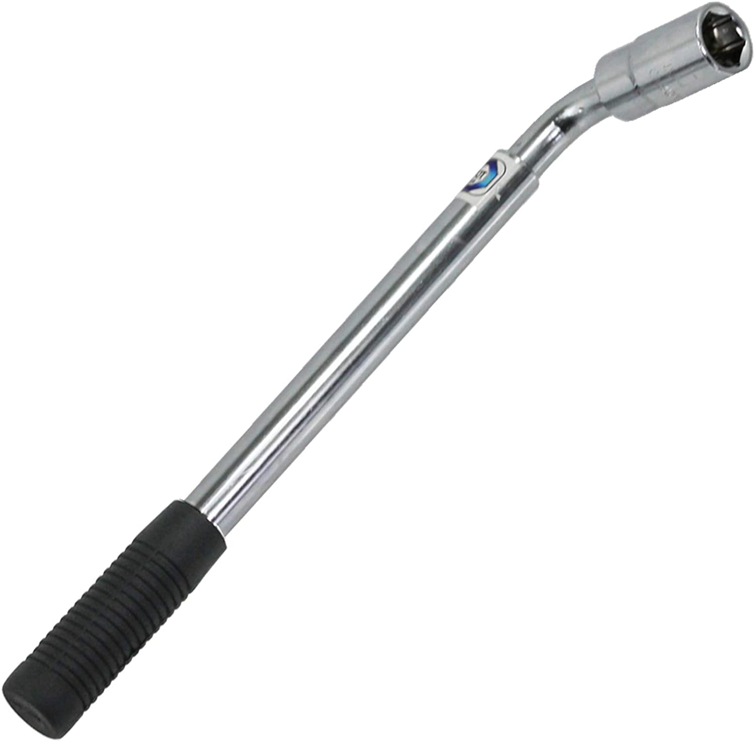 Extendable Wheel Nut Socket Wrench Power Bar 17mm 19mm + 18" Tyre Iron + Socket Set (10mm, 13mm, 17mm & 19mm)