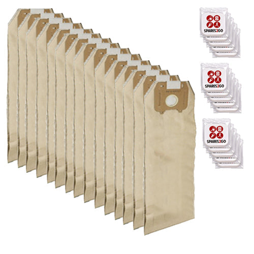 Paper Dust Bags for Oreck Magnesium LW100 LW150 Vacuum Cleaner (15 Bags + 15 Fresheners)