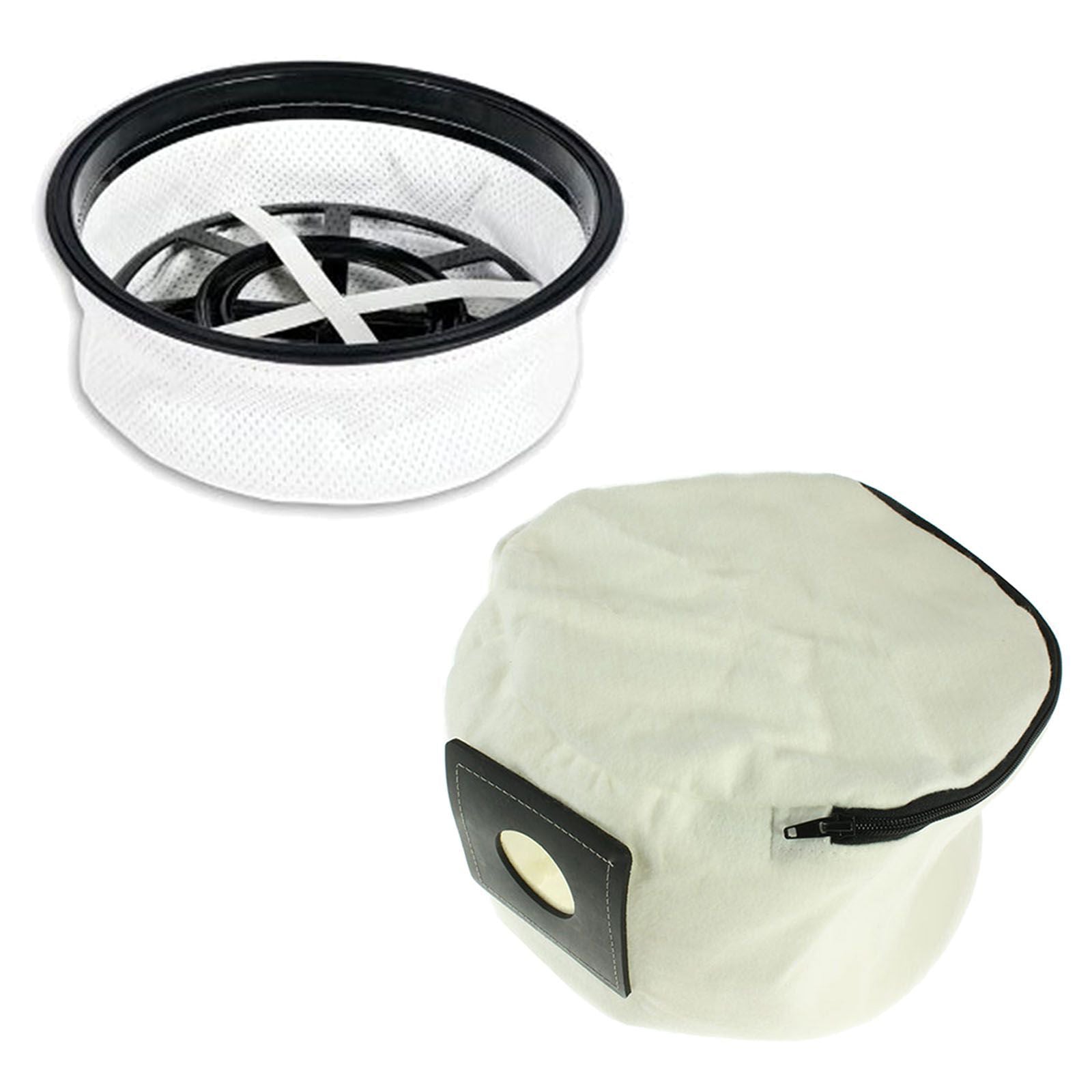 Cloth Filter & Reusable Washable Zip Bag for Numatic Henry Hetty James Vacuum Cleaner