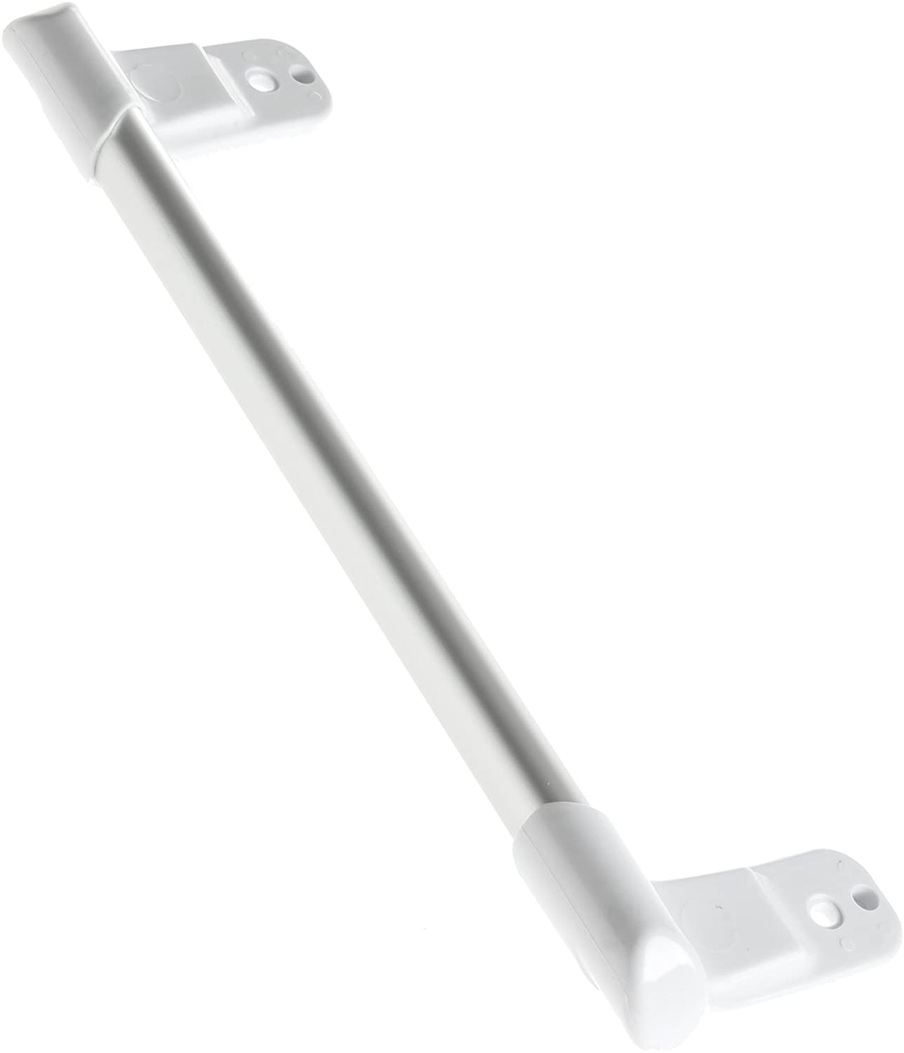 Long Bar Grab Handle for Ariston Fridge Freezer (White / Silver)