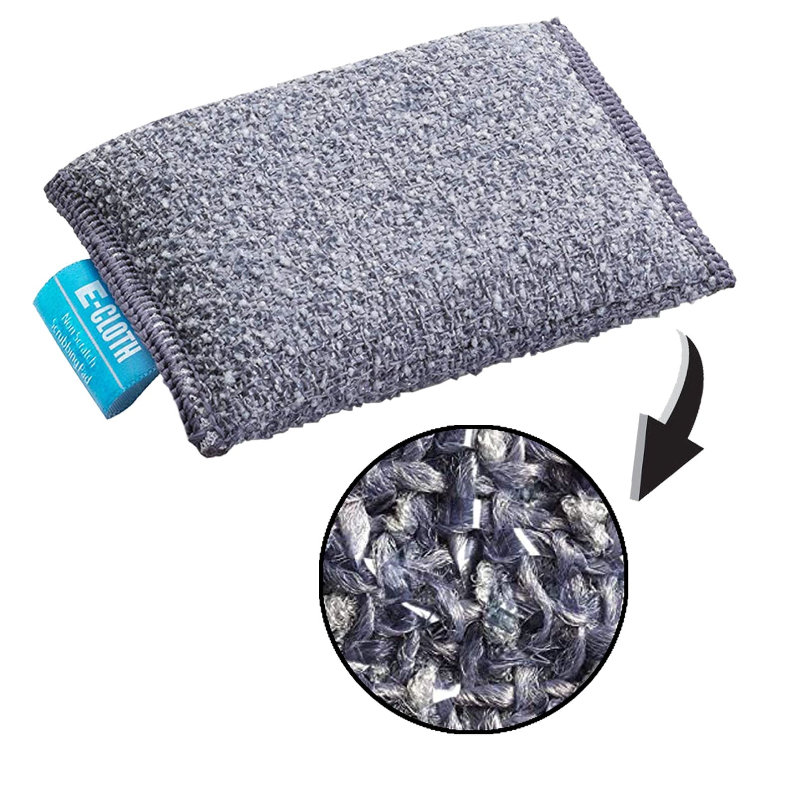 E-Cloth Non-Scratch Scrubbing Scouring Pads (Pack of 8)
