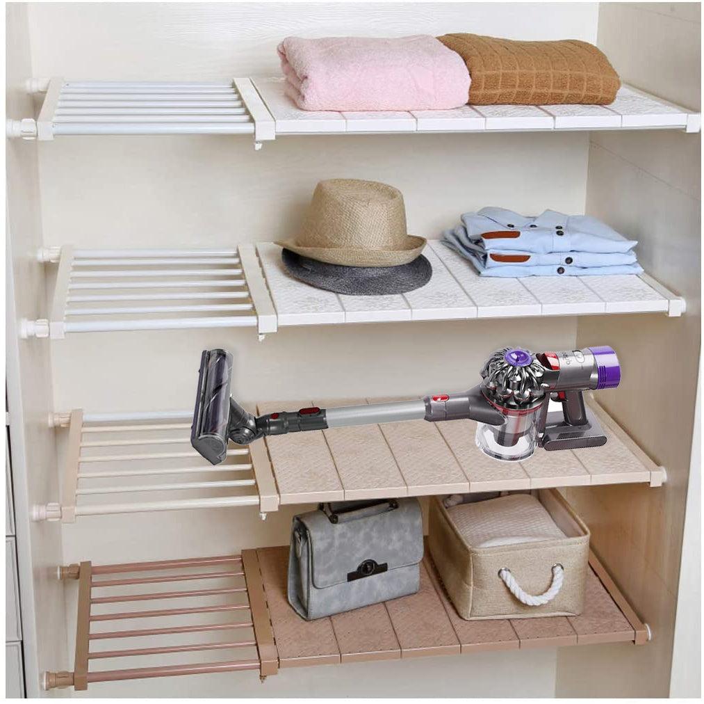 Adjustable Telescopic Rod Wand Pipe Tube for Dyson V8 SV10 Vacuum Cleaner (Aluminium Grey)