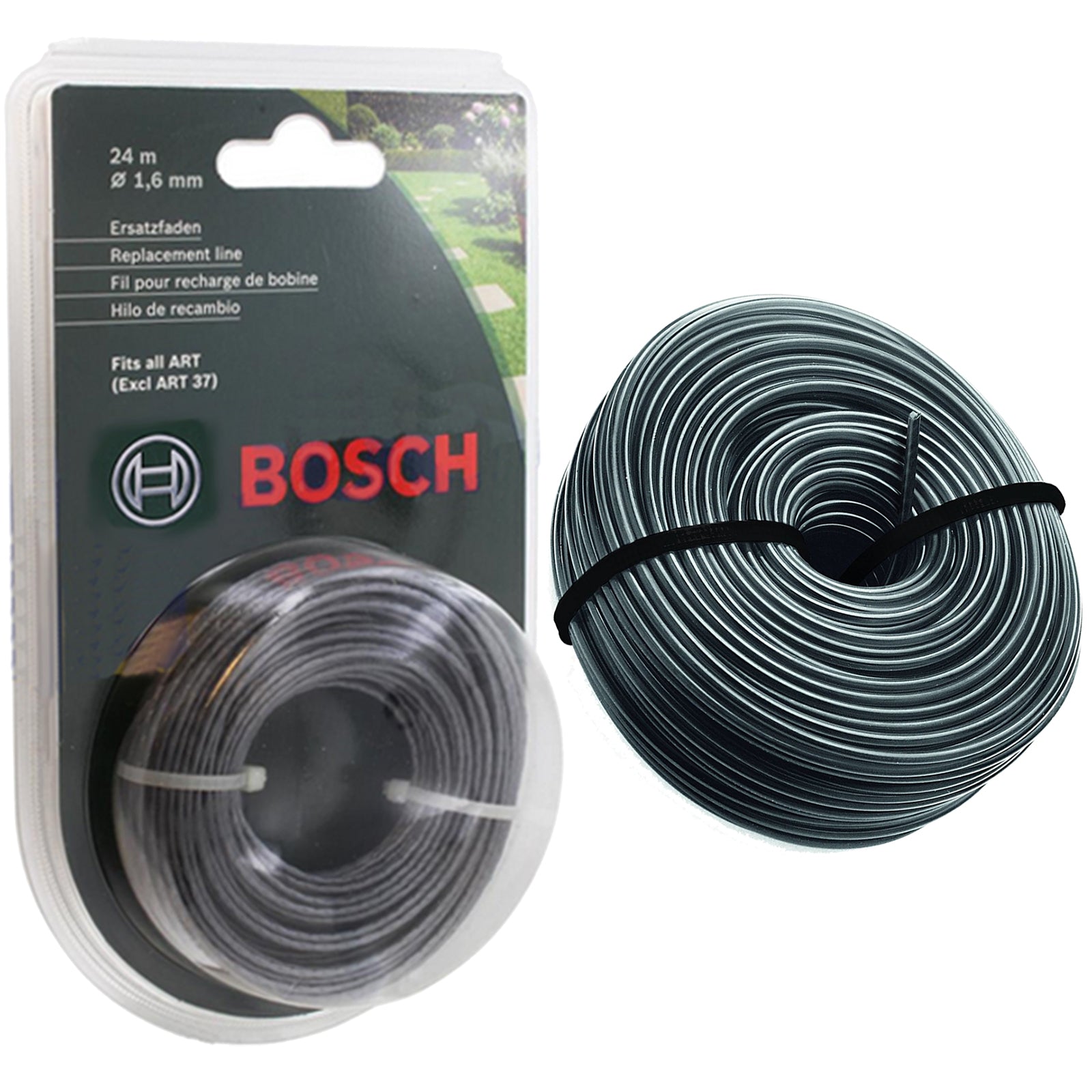 Bosch ART Strimmer Trimmer Line Spool Feed 24m 1.6mm 1.65mm F016800462