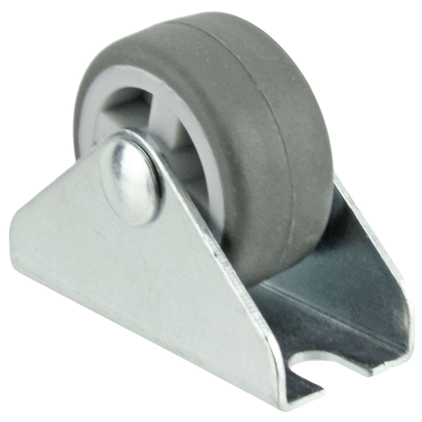 Universal Castor Wheels Fixed Plate Fixing 1'' Mini Wheel (32mm, Pack of 8)