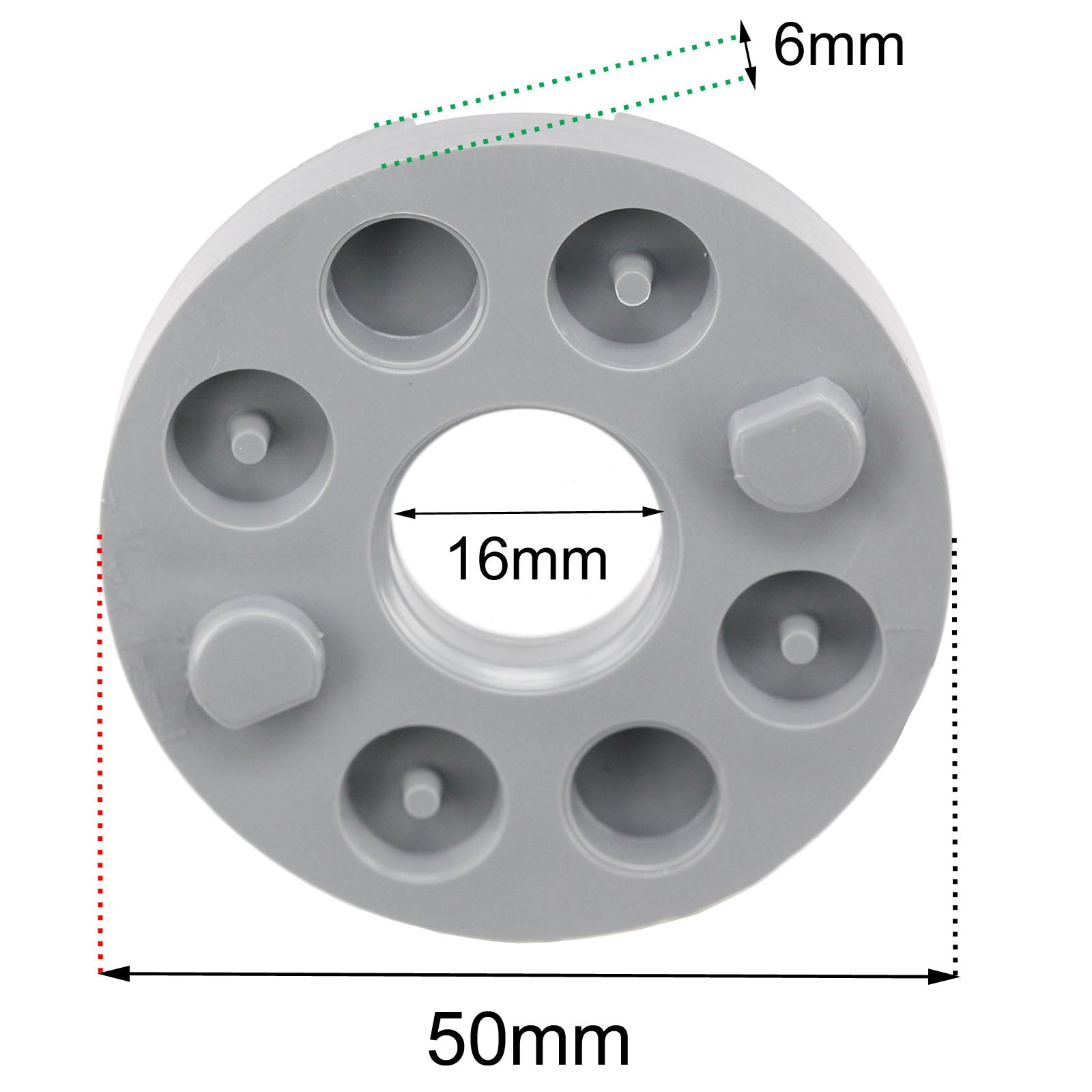 Blade Height Spacers for FLYMO Sprinter Sprintmaster Turbo Compact Vision Lawnmower x 2