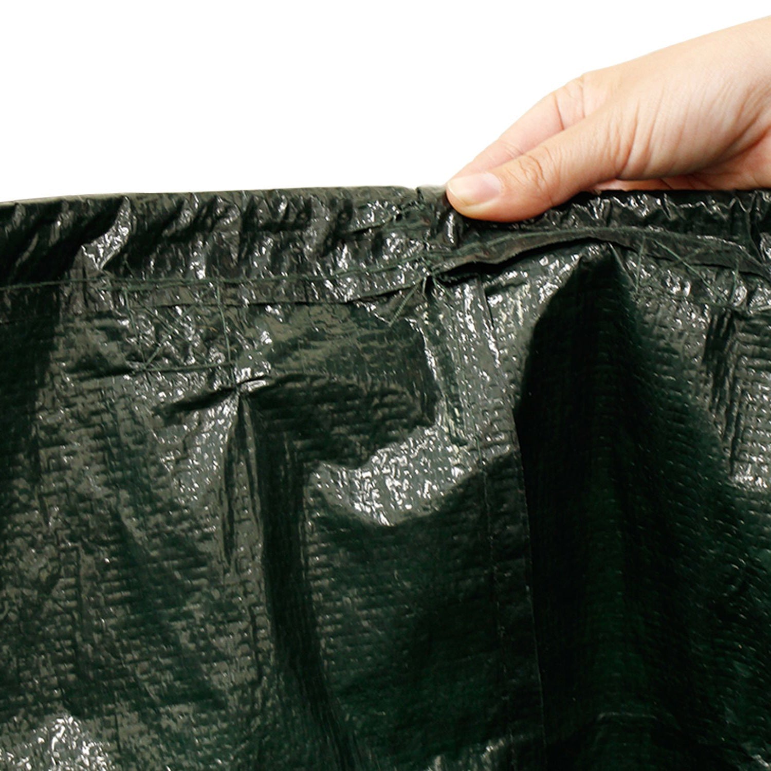 Collapsible Garden Bag Large Reusable Carry Handles Waste Bin Refuse Sack 90L x 2