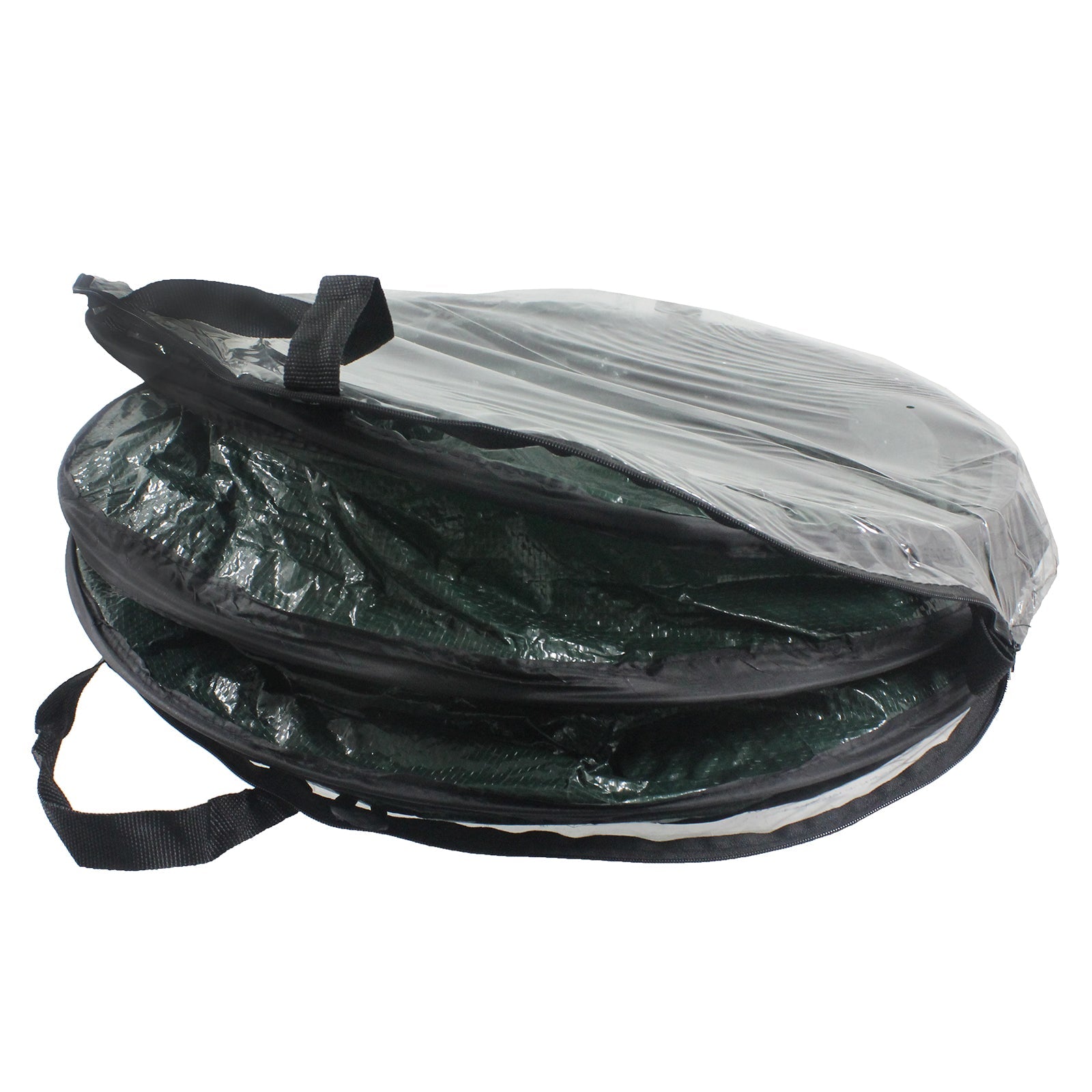 Collapsible Garden Bag Large Reusable Carry Handles Waste Bin Refuse Sack 90L x 2