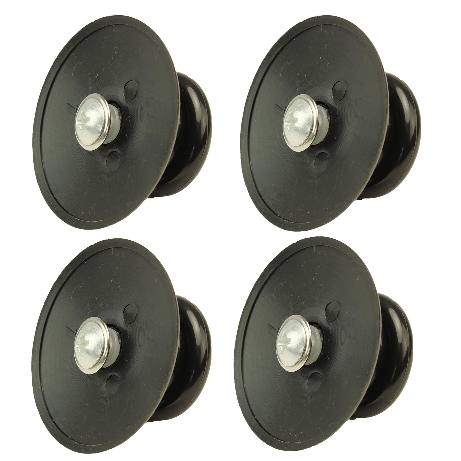 Round Universal Lid Knob x 4 for Slow Cooker Pot, Glass Saucepan - Heat Resistant Handle