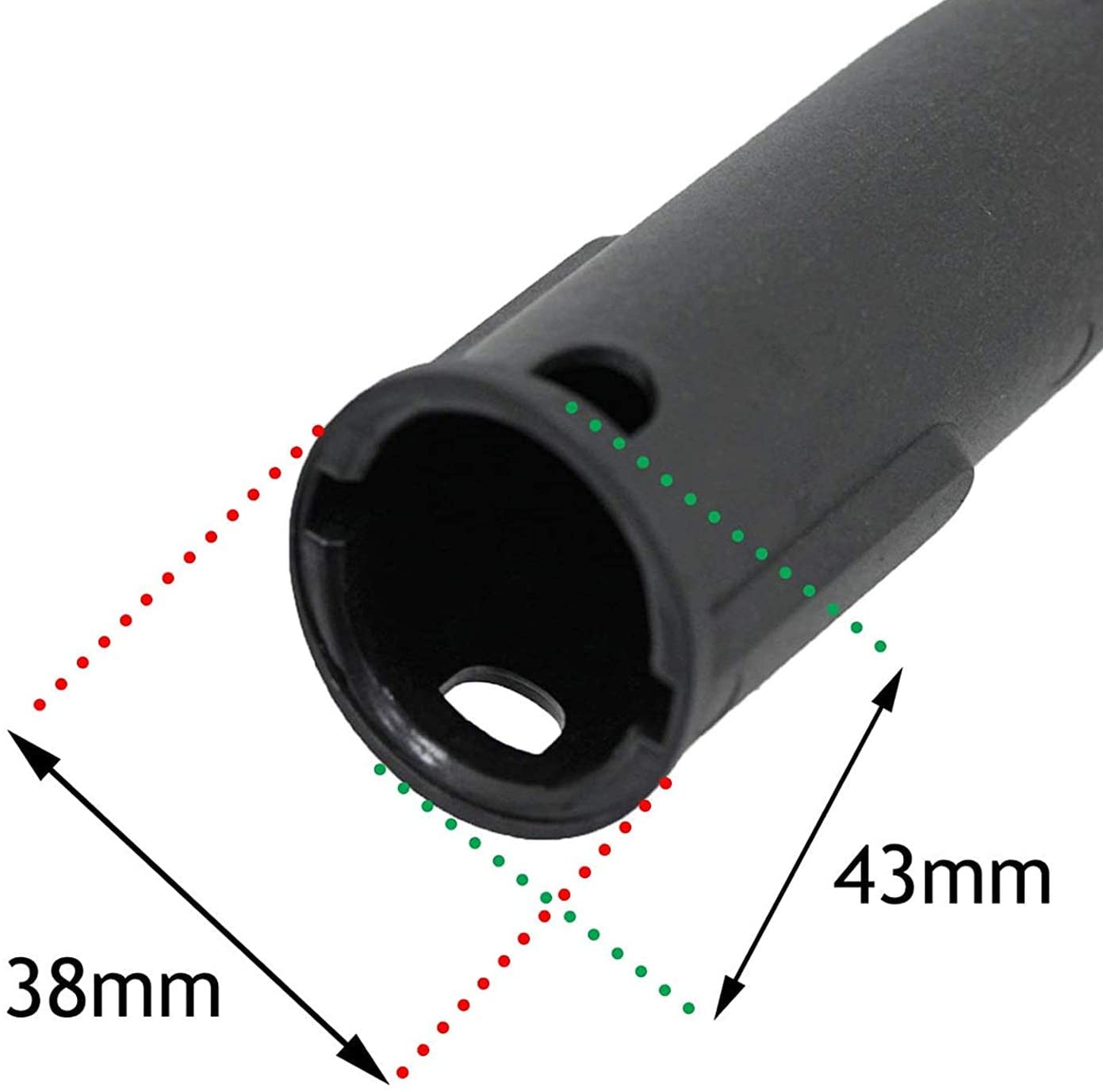 Brush Nozzle KARCHER SC1 Series Steam Cleaner + 4 Nylon Detail Nozzles