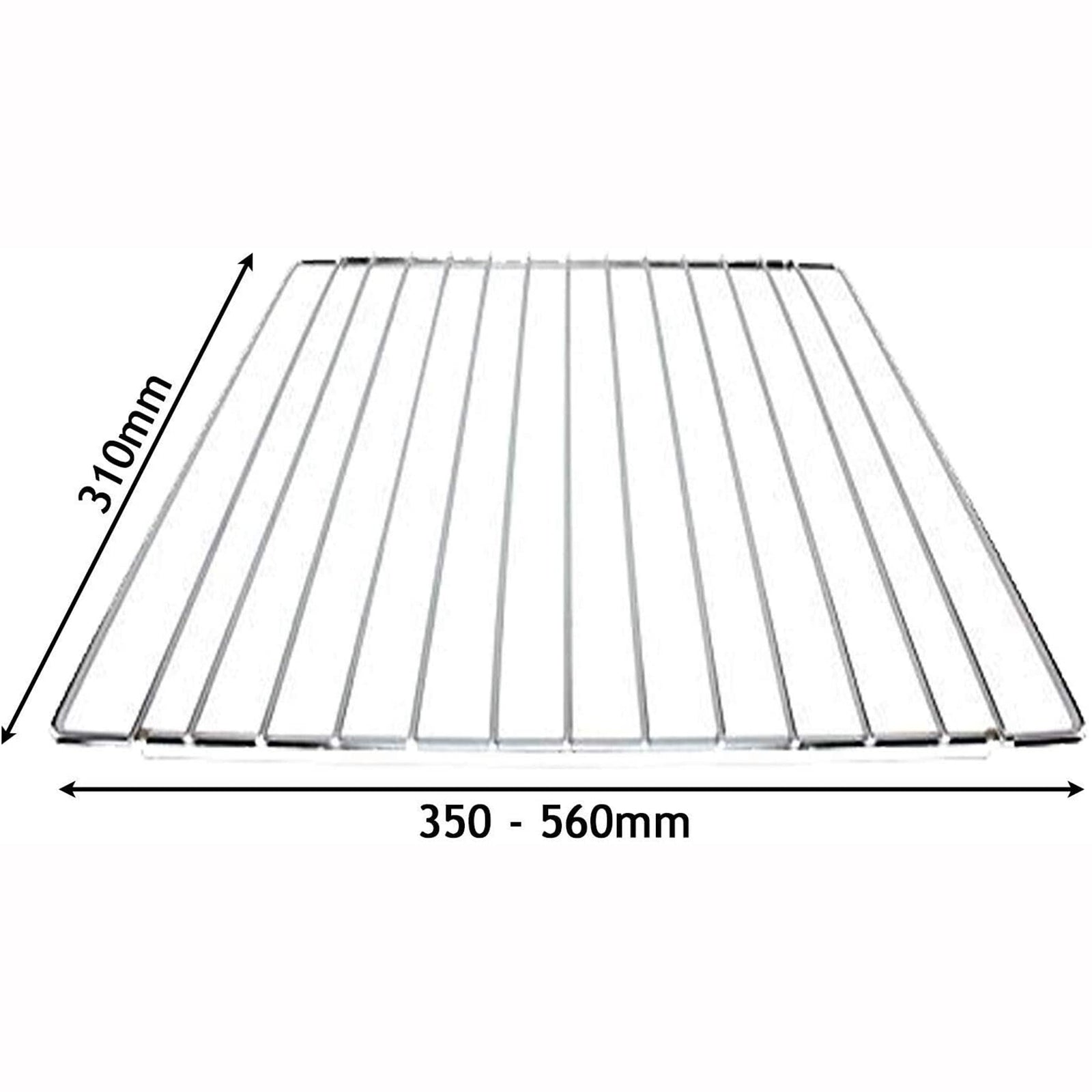 Adjustable Crisper Tray Rack + Oven Shelf UNIVERSAL Extendable Sheet Non Stick