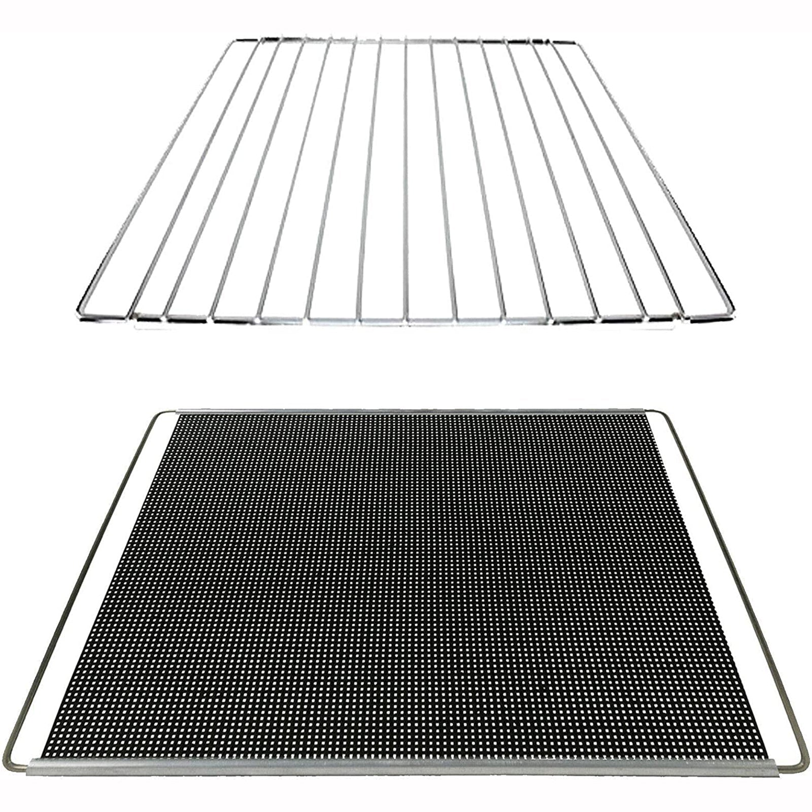 Adjustable Crisper Tray Rack + Oven Shelf UNIVERSAL Extendable Sheet Non Stick