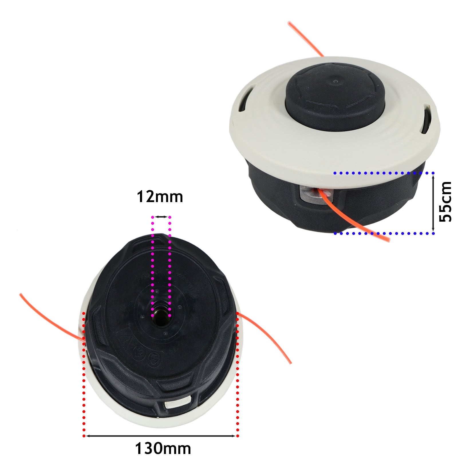Trimmer Head for STIHL AutoCut FS400 FS410 FS450 FS460 FS490 Brushcutter 46-2 x 3