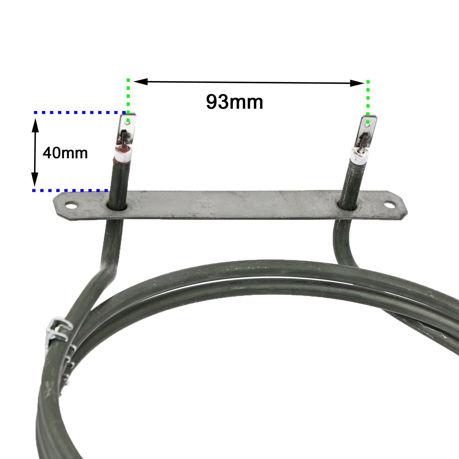 Fan Oven Element for John Lewis Cooker Heater 3 Turn Heating Element 2500W