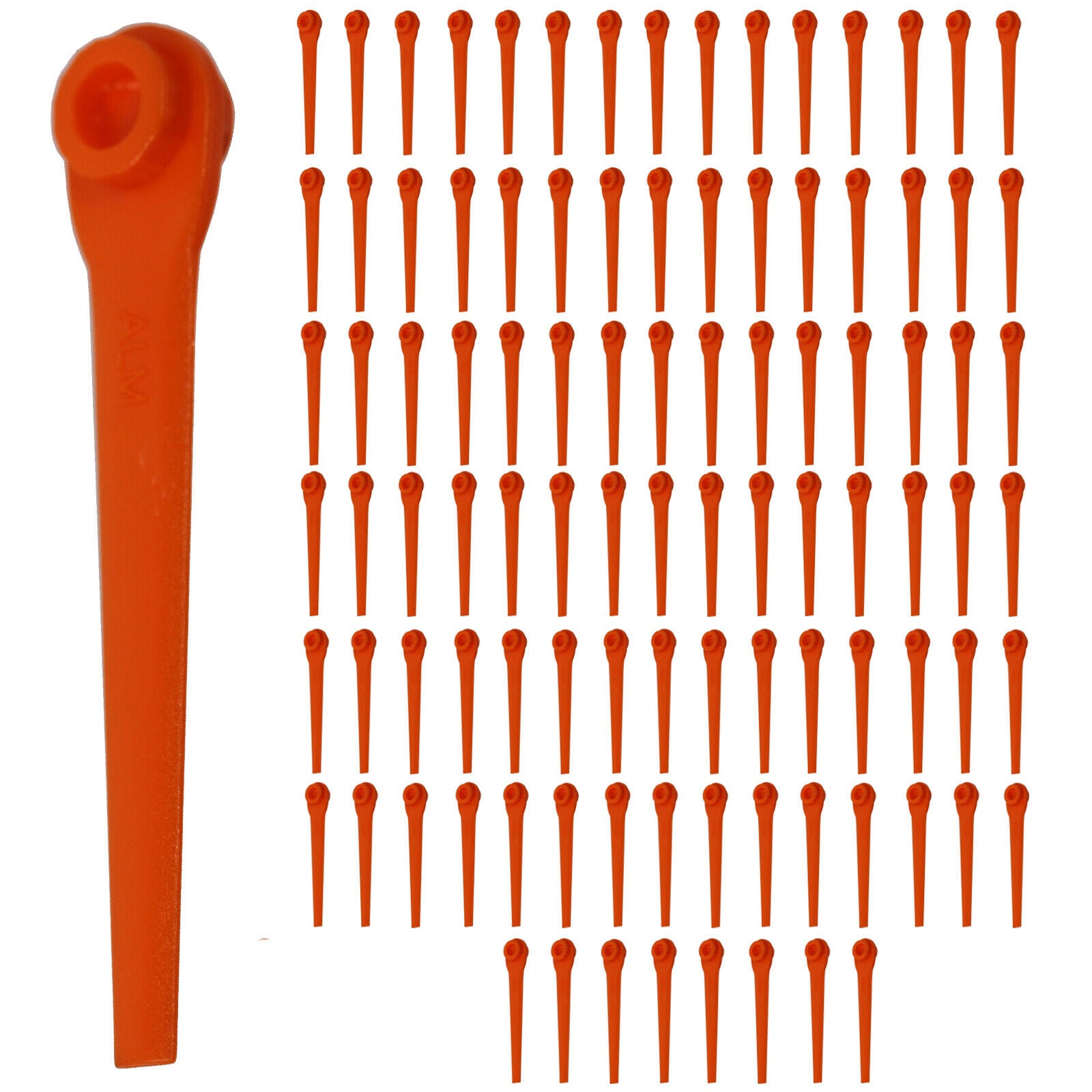Plastic Blades for GARDENA AccuCut Comfort Cut Li EasyCut 18/23R Trimmer x 100