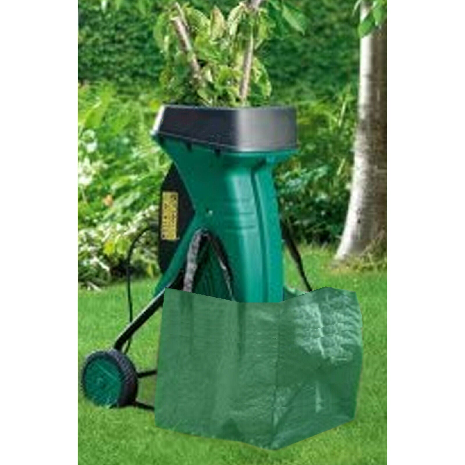 Garden Shredder Collection Bag Cover Waste Sack Reusable 120L 45 x 45 x 60 cm