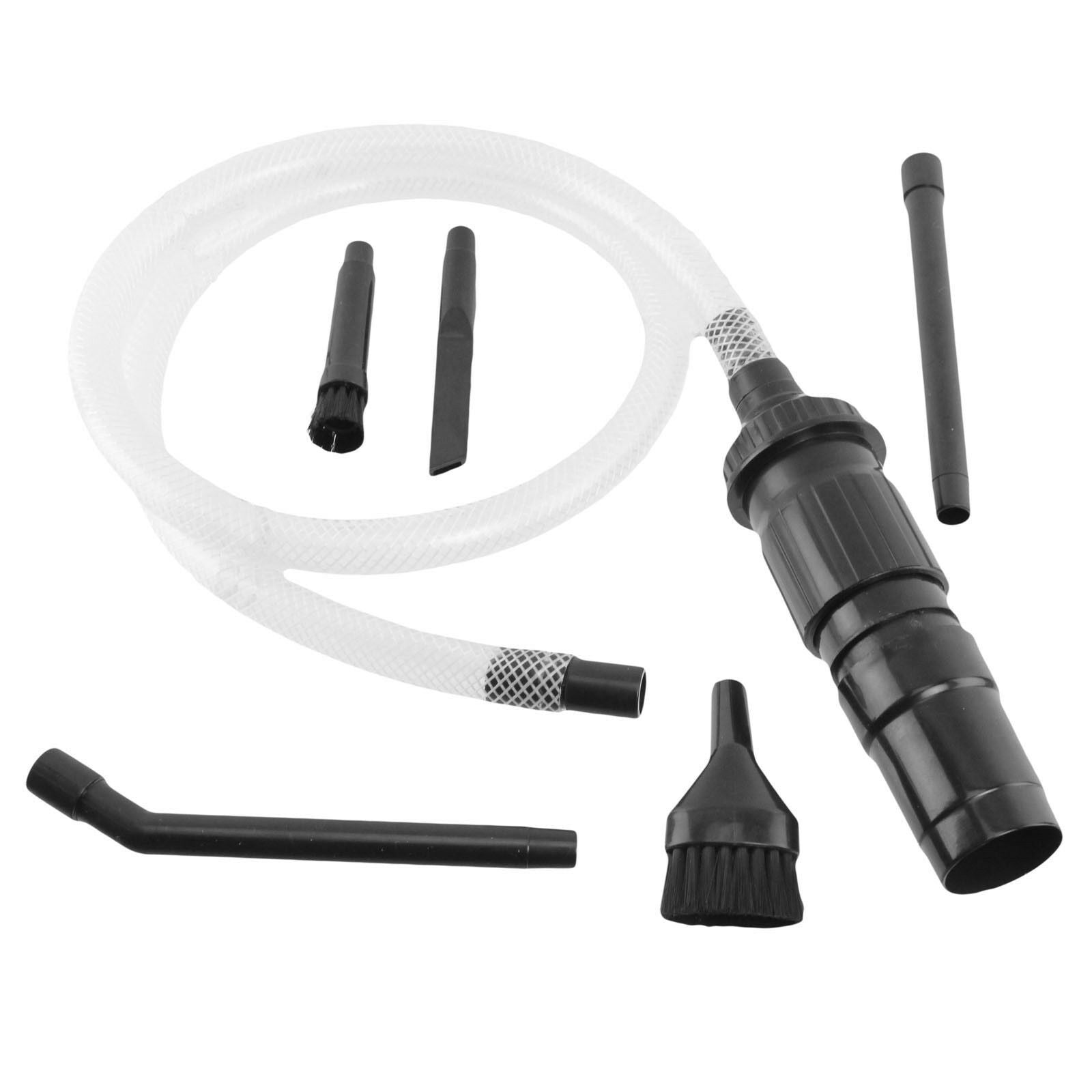 SPARES2GO 1.8m Hose + Mini Tools For Numatic Henry Hetty Vacuum Cleaner Car Desk PC Cleaning