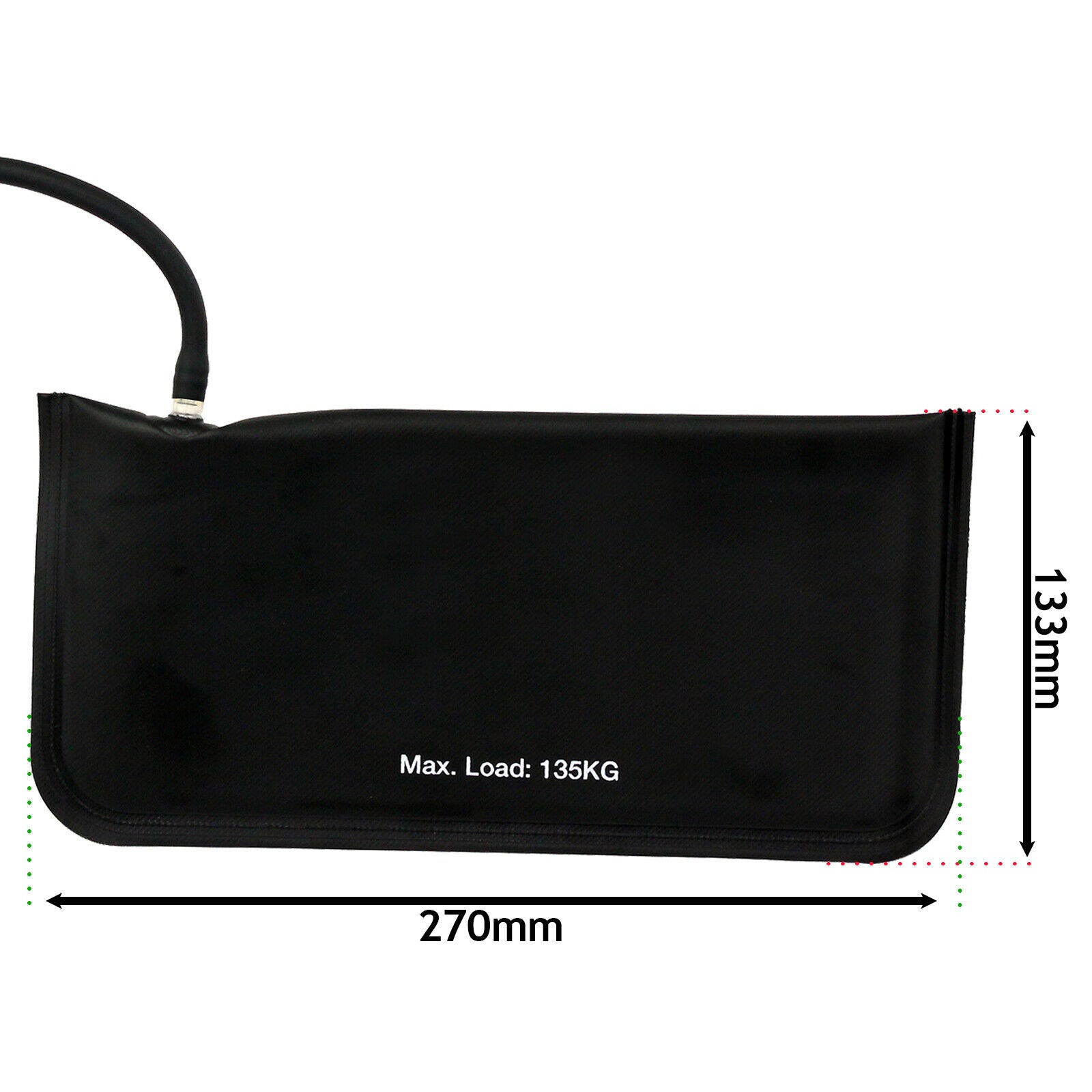 270mm x 133mm Max Load: 135KG