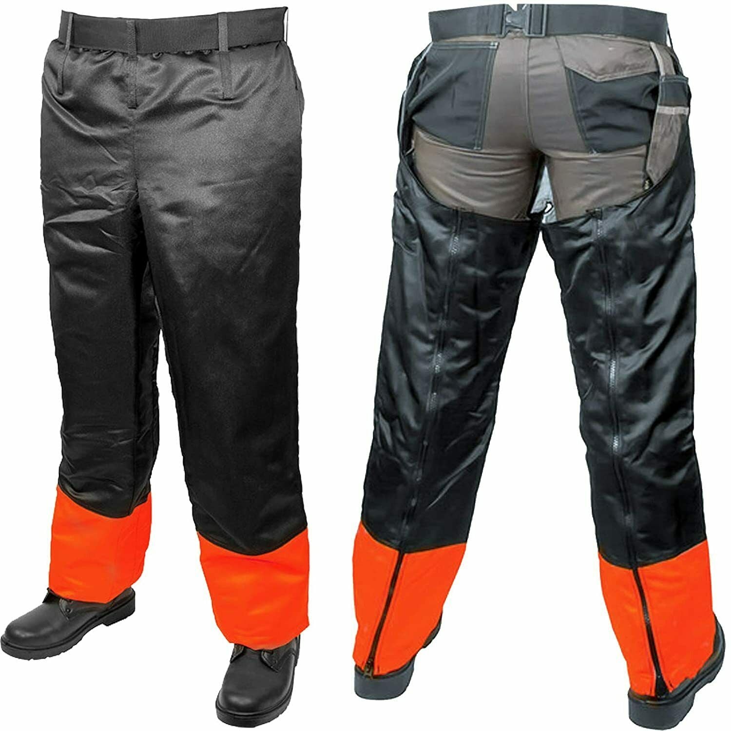 Chainsaw Trousers Chaps Adjustable 31-42" Forestry Safety Protective