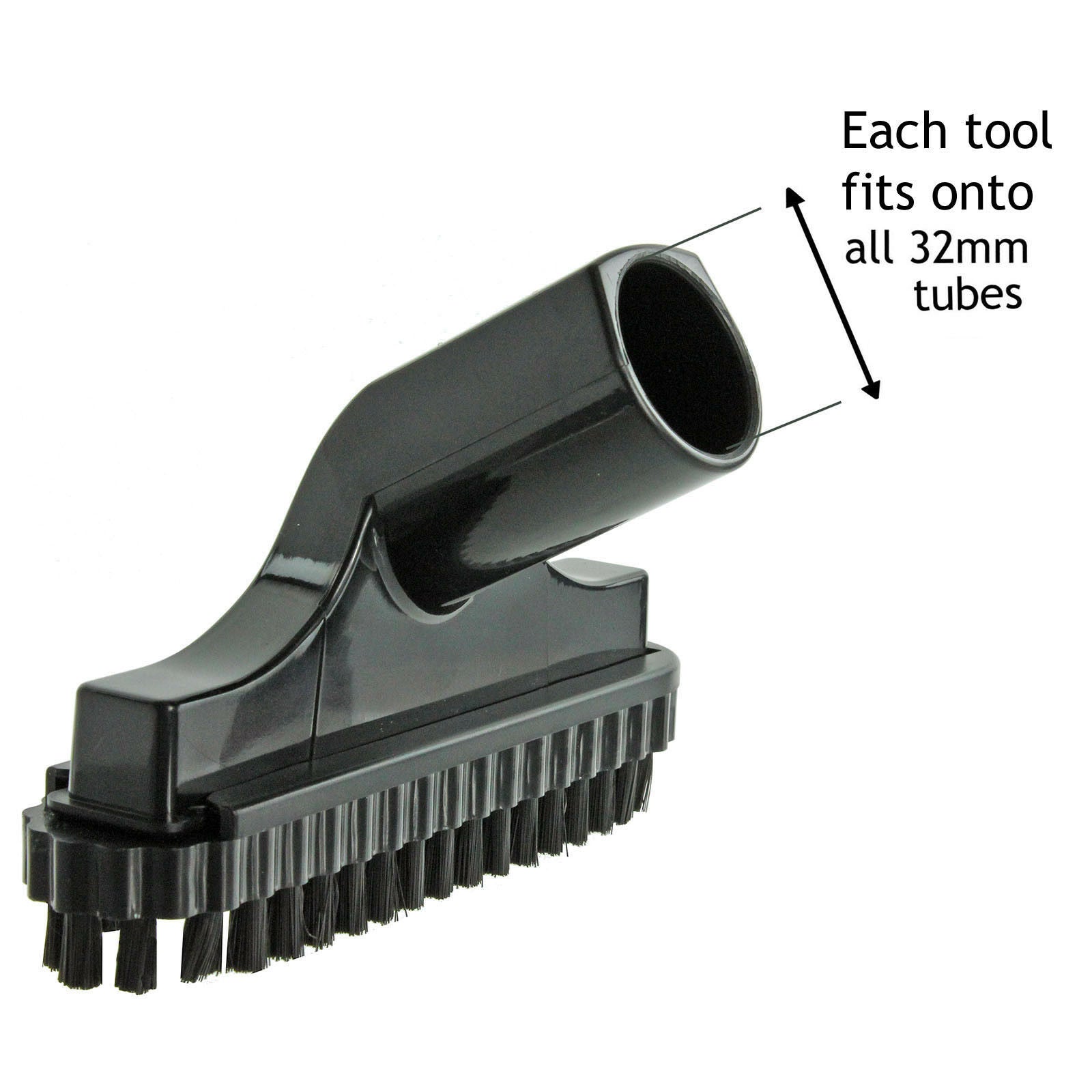 SPARES2GO 1.8m Hose + Mini Tools For Numatic Henry Hetty Vacuum Cleaner Car Desk PC Cleaning