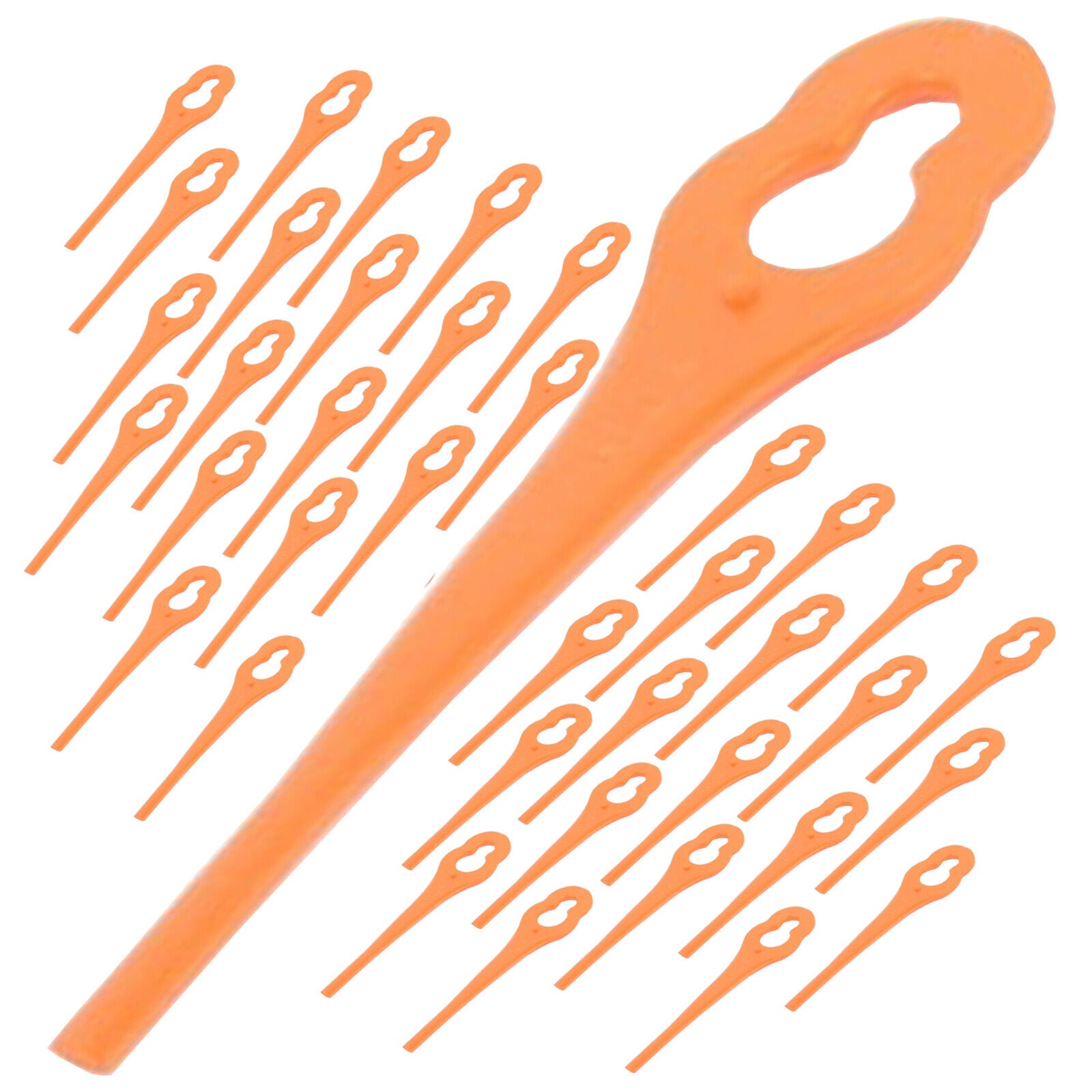 Plastic Blades for ALDI GARDENLINE CGT18KL1 18V Li-Ion Grass Trimmer x 40