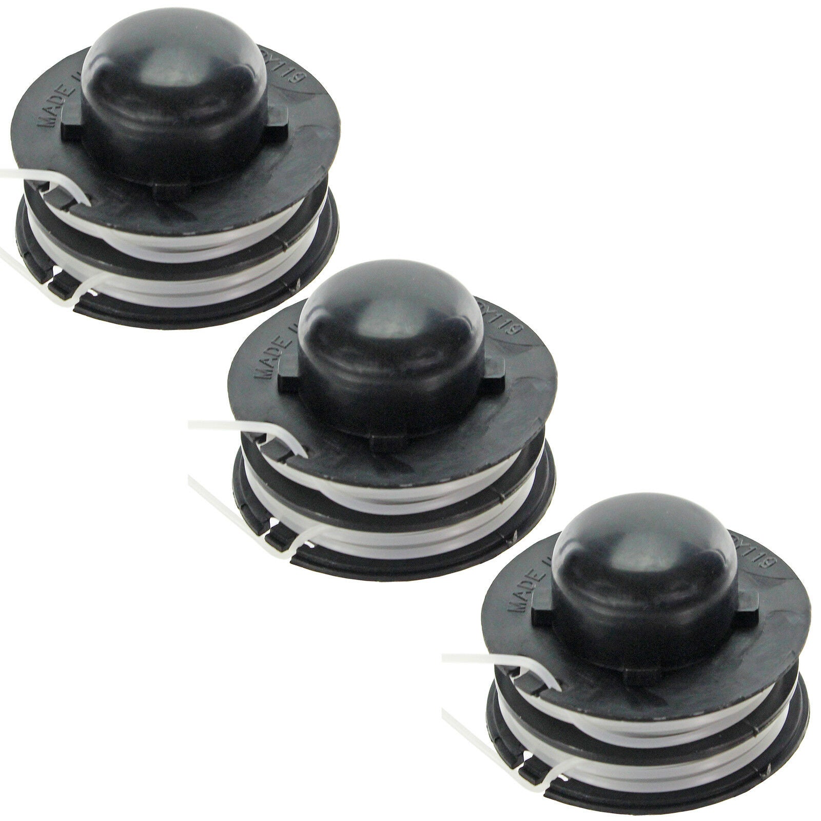 Dual Feed Strimmer Line Spool Head for Spear & Jackson GT300 GT350 Trimmers x 3