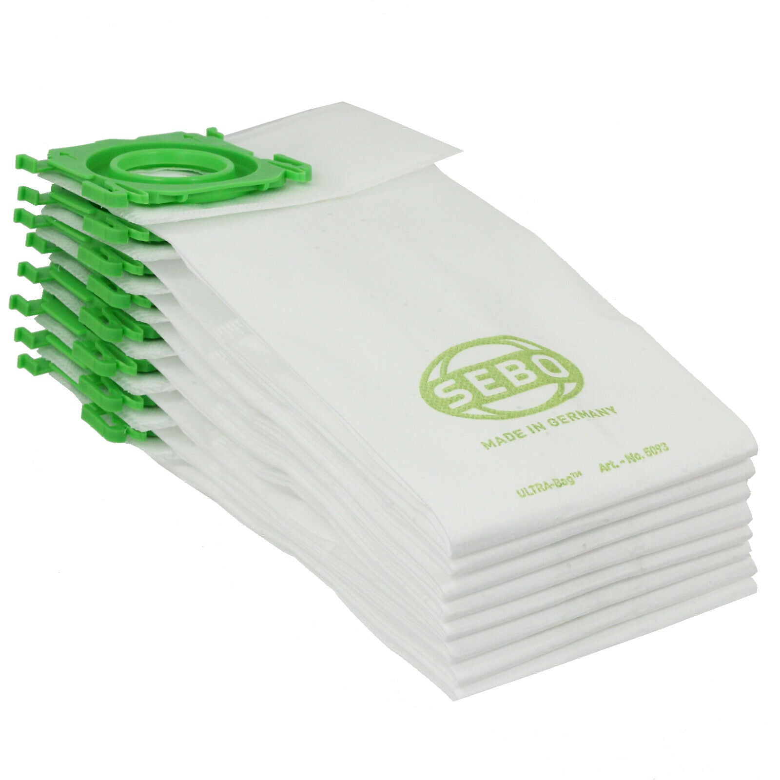 SEBO Exhaust Micro Filter + 24 Bags X7 X8 AUTOMATIC Upright Vacuum 52038ER 5093ER