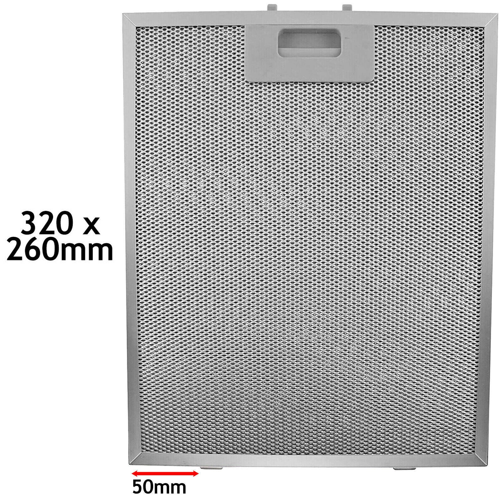 Metal Grease filter For AEG BAUMATIC Cooker Hood Extractor Vent Fan 320 x 260mm