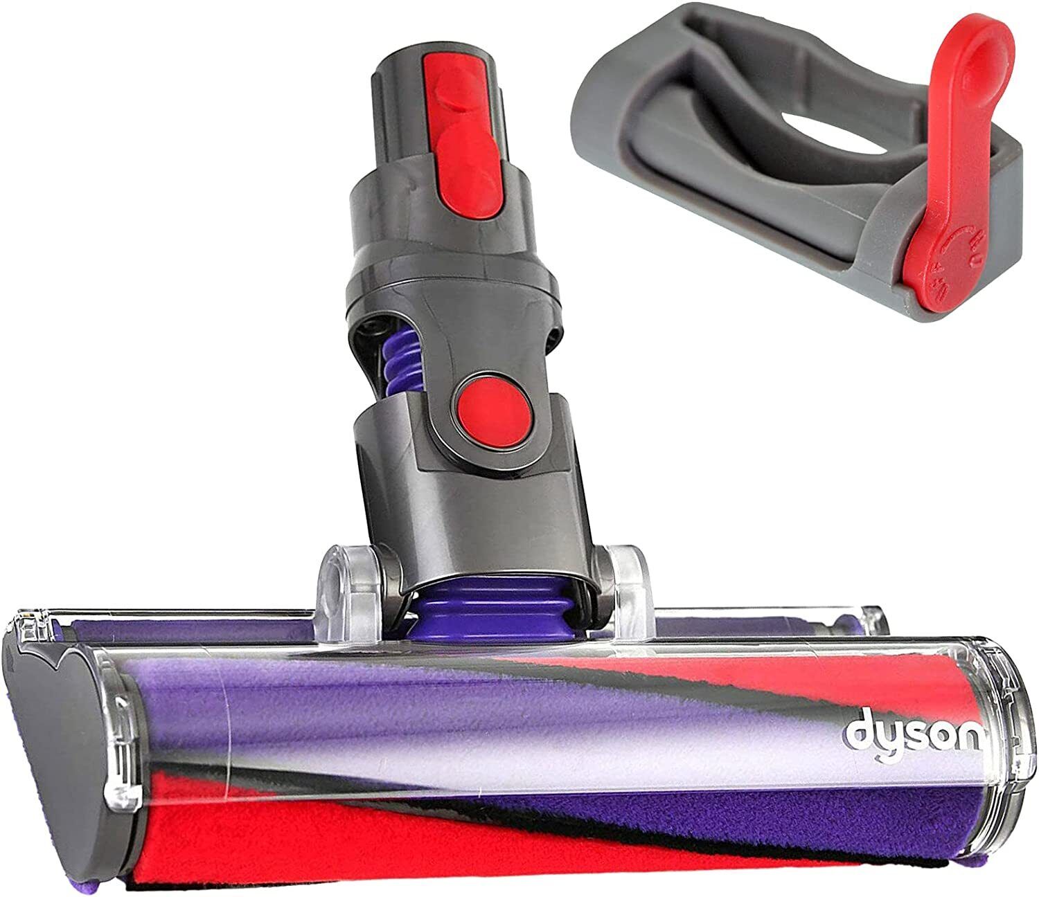 DYSON V10 V11 Soft Roller Head Vacuum Floor Brush Tool SV12 SV14 + Trigger Lock