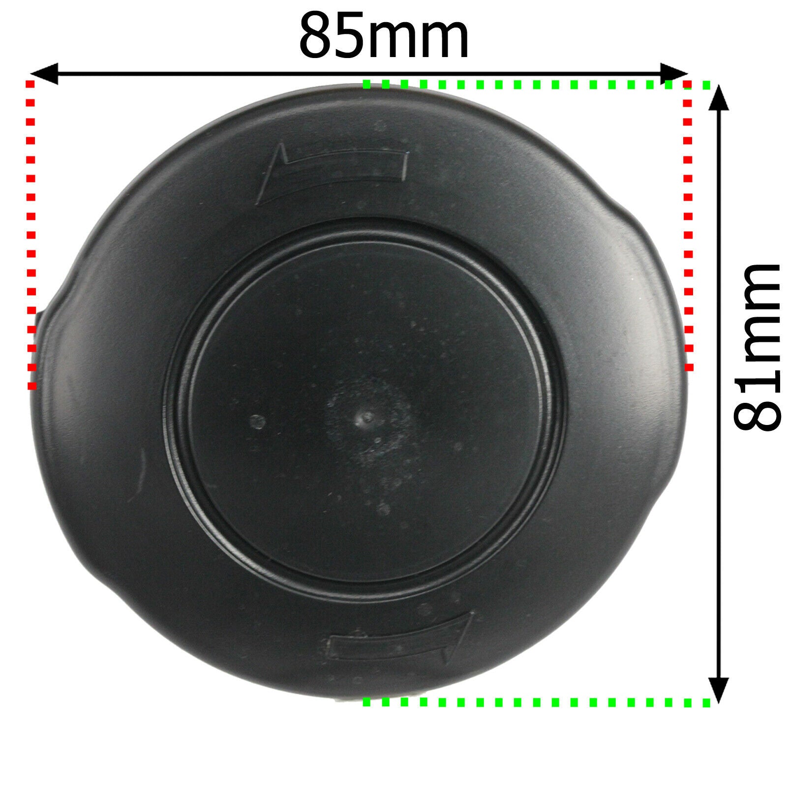 Strimmer Spool Line + Cap 1.5mm 5m for QUALCAST GT2541 Trimmer