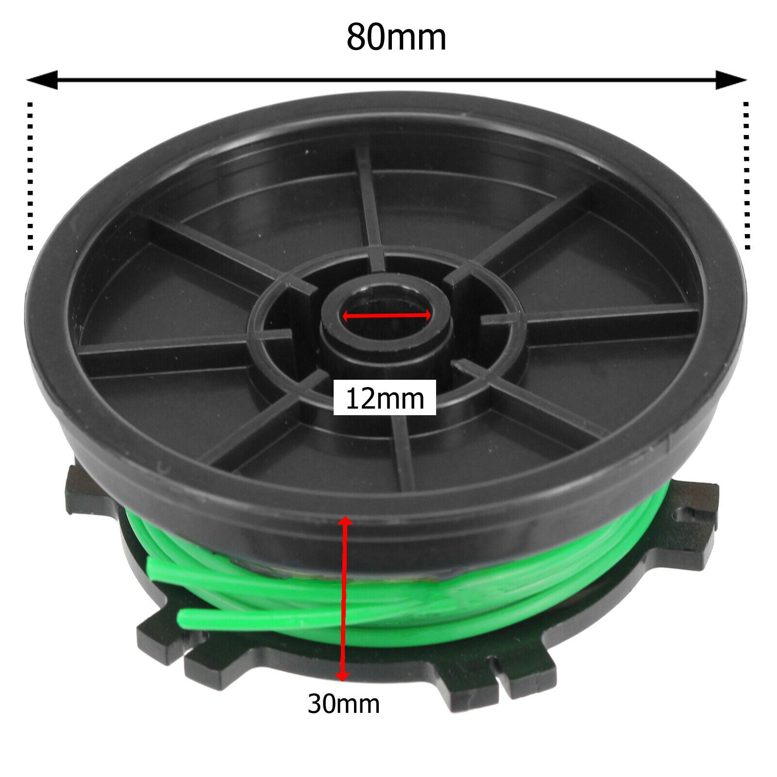 Double Twin Feed Compact Head & Spool for Sovereign Strimmer Trimmer