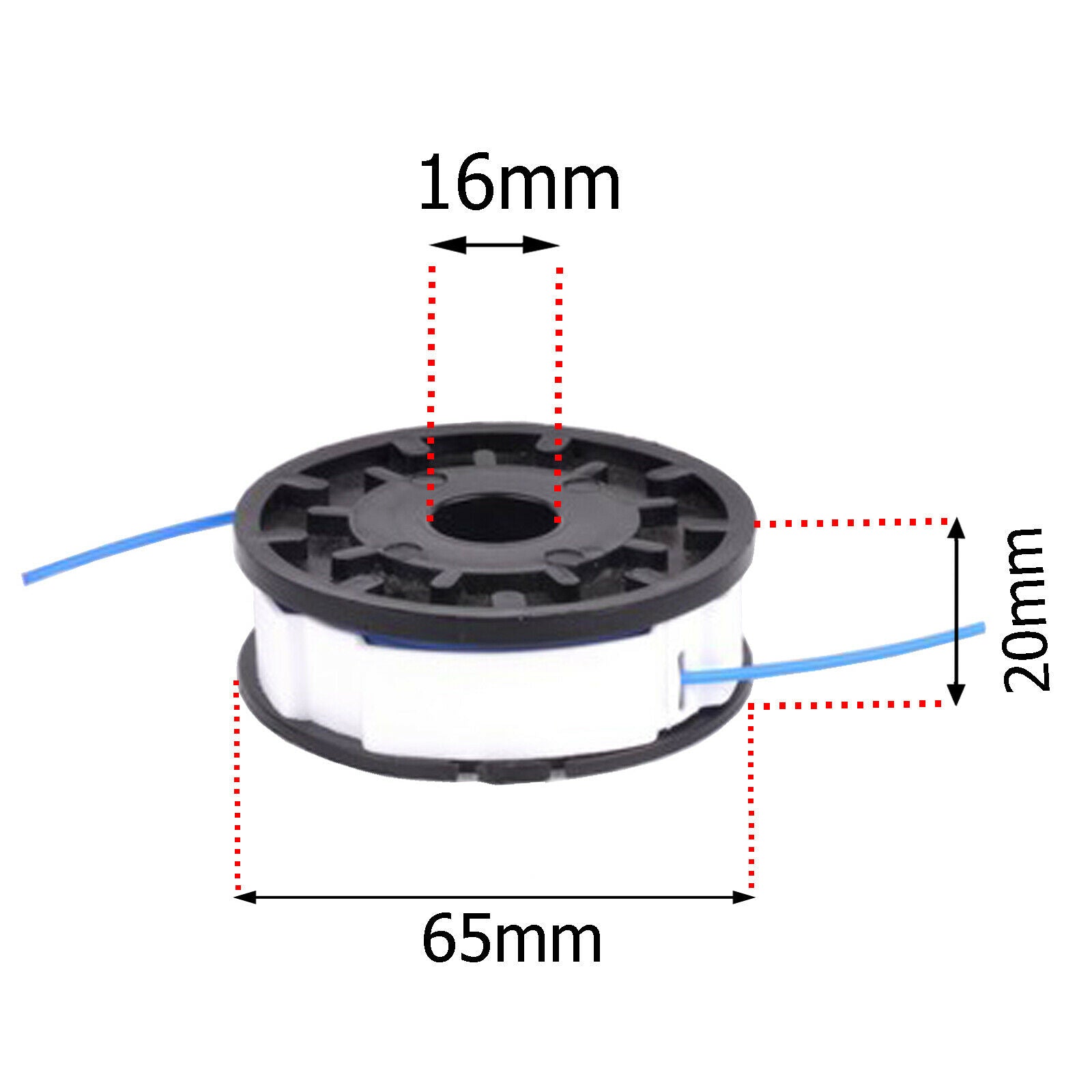 Strimmer Line Spool Cover Cap for MacAllister MGT430 Trimmer