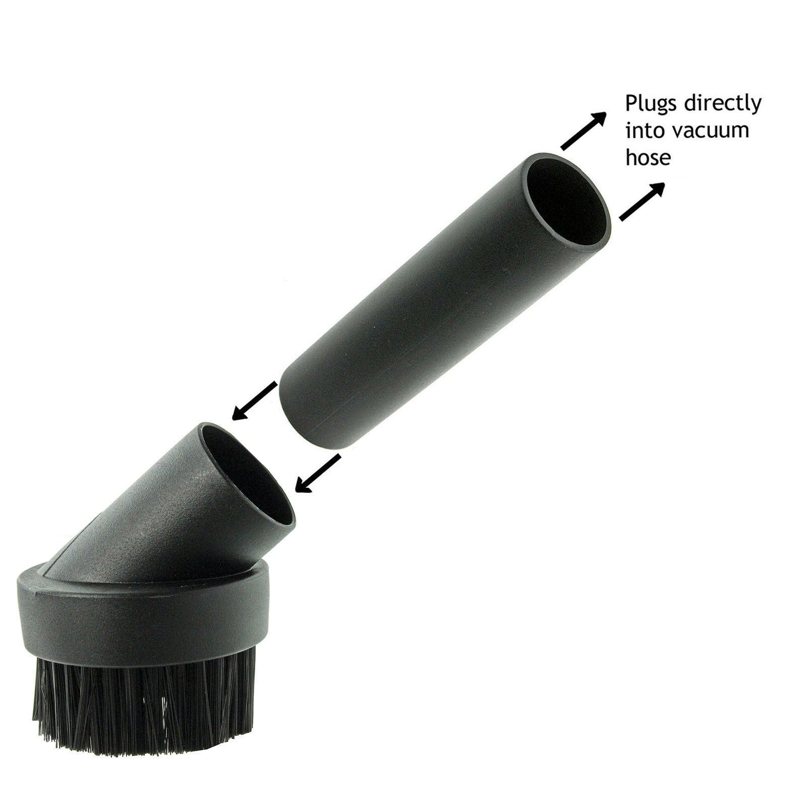 SPARES2GO 1.8m Hose + Mini Tools For Numatic Henry Hetty Vacuum Cleaner Car Desk PC Cleaning