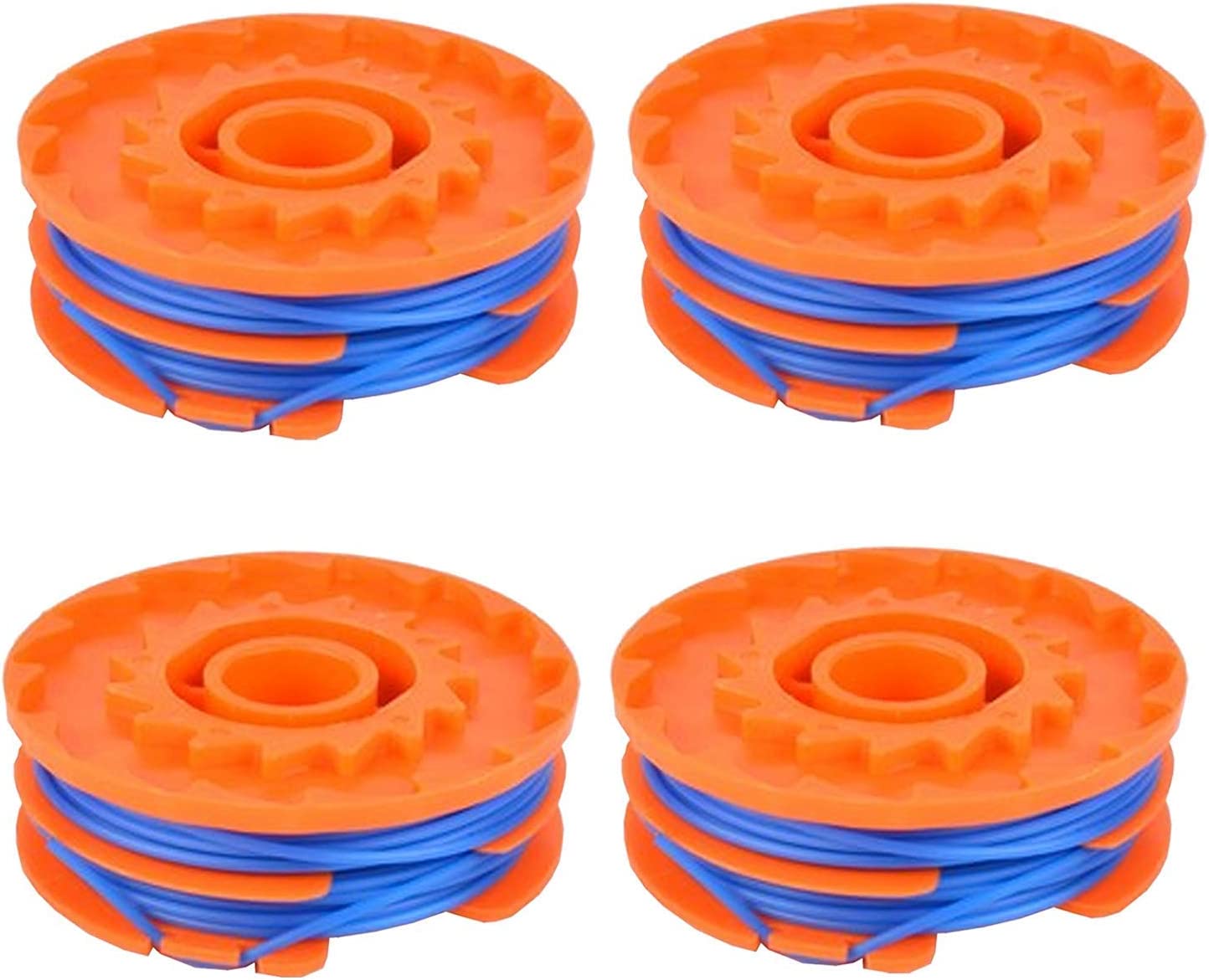 5m Twin Line & Spool for Titan TTB820GGT Trimmer Strimmer x 4