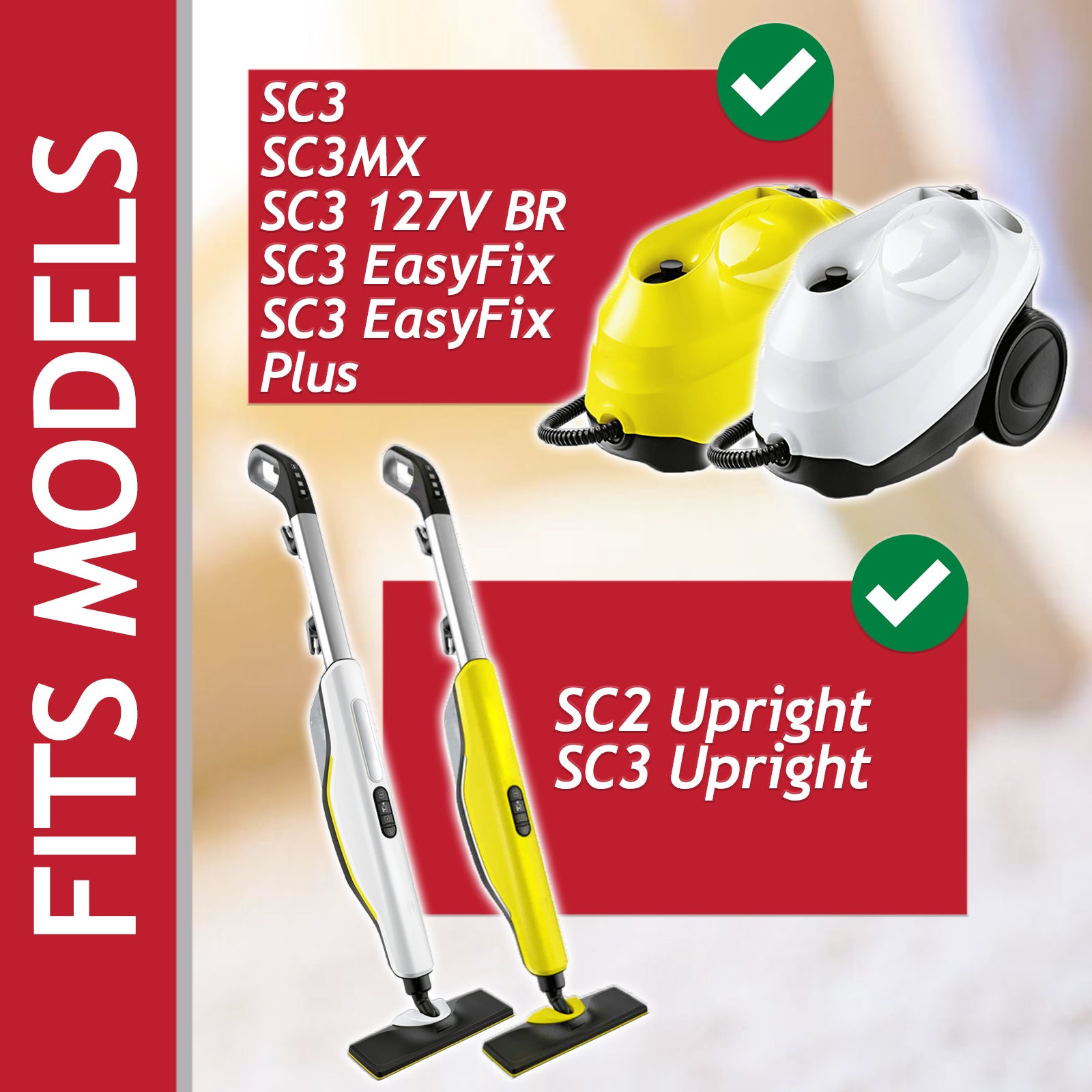 Descaling Filter Cartridge for Karcher SC2 SC3 127V BR SC3MX Upright Easyfix Plus Steam Cleaner