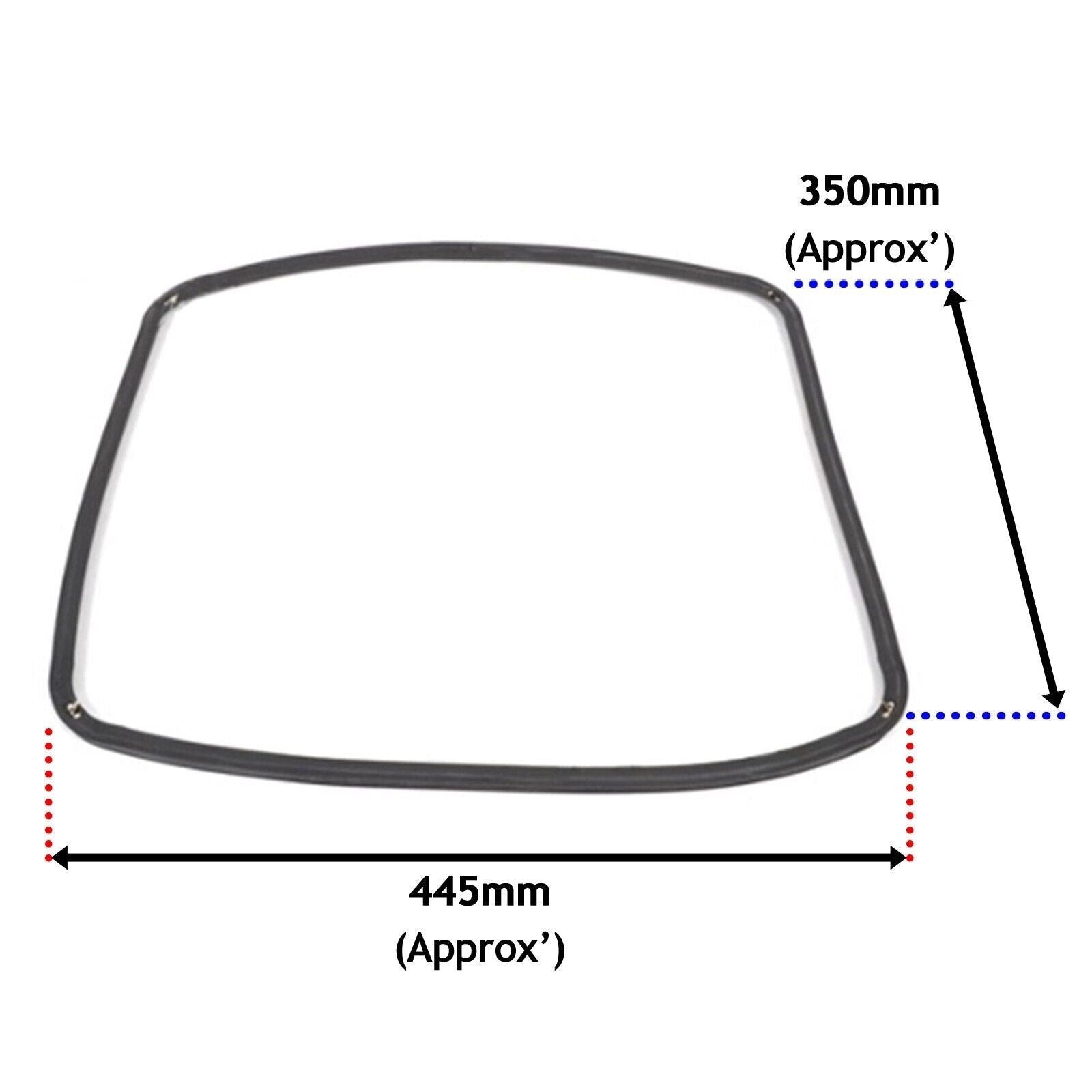 Door Seal for Cooke & Lewis CLFSB60 CSB60 CSB60A OVFO60 Main Oven Gasket