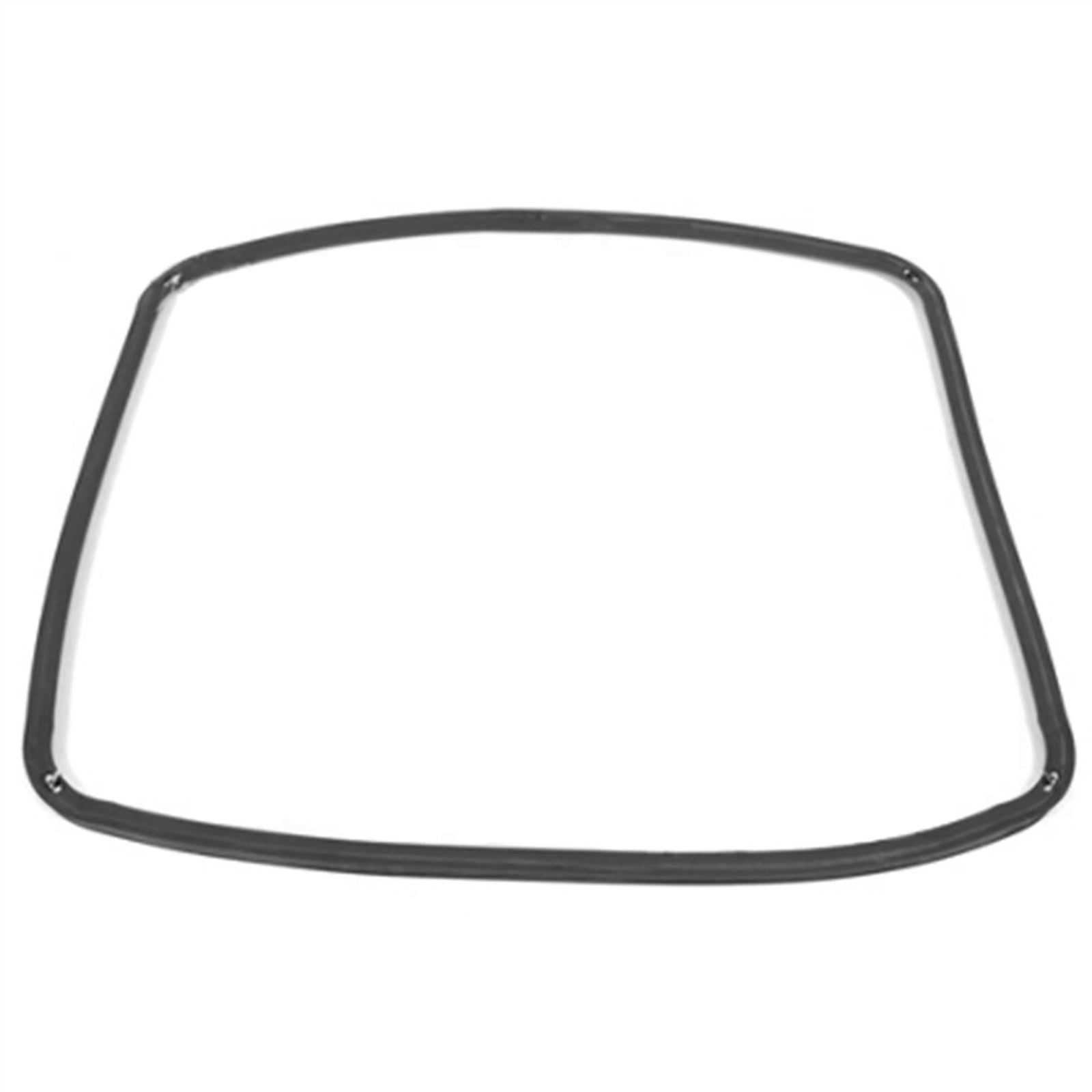 Main Rubber Door Seal with Corner Fixing Clips for Creda Oven Cookers (445mm x 350mm)