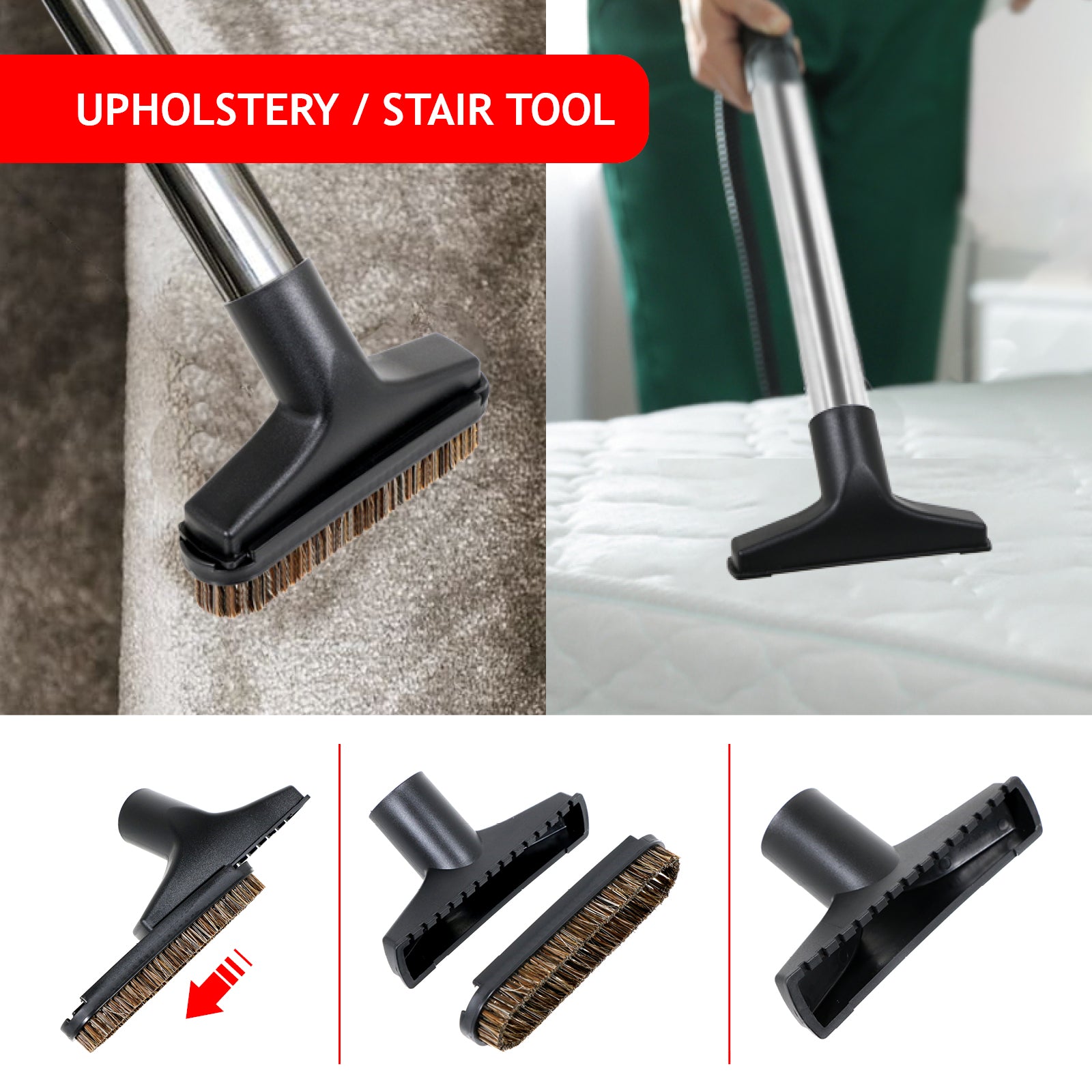SPARES2GO Spare Parts Tool Kit For Numatic Henry Hetty James Vacuum Cleaner Hoover (1.8m)