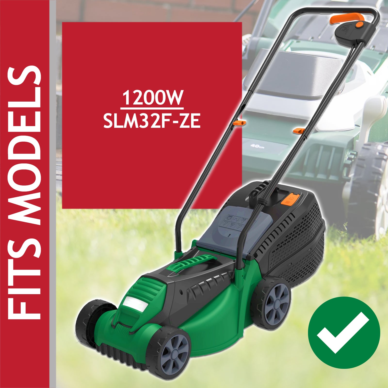 Blade for Hawksmoor 1200W SLM32F-ZE Lawnmower 32cm Metal Grass Cutter LM1232-5