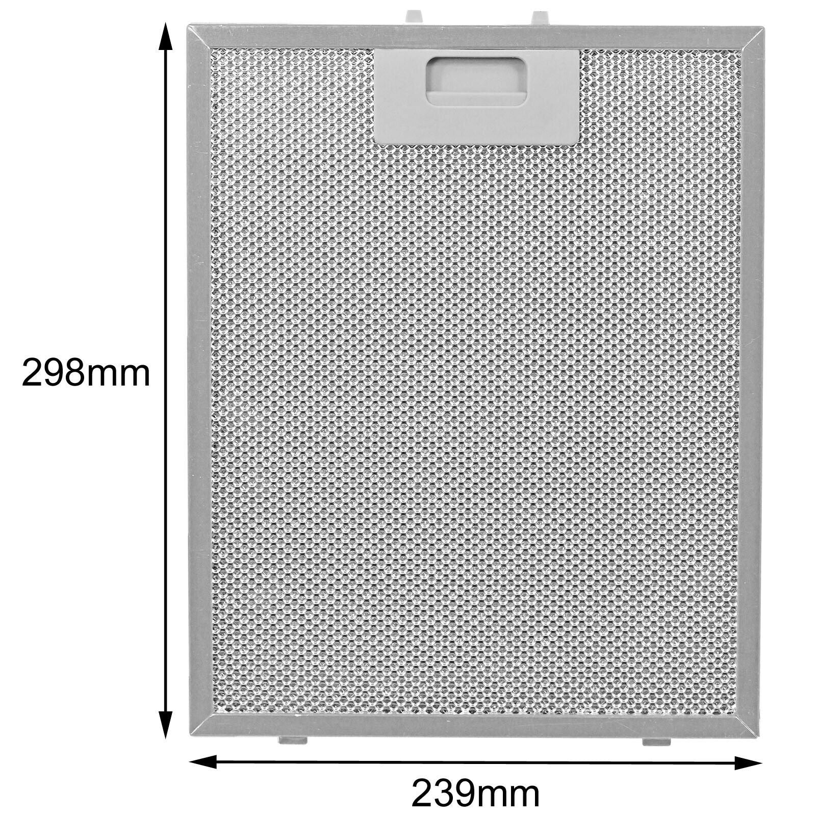 Cooker Hood Grease Filter UNIVERSAL Metal Vent Fan Grease Mesh 300 x 240 mm